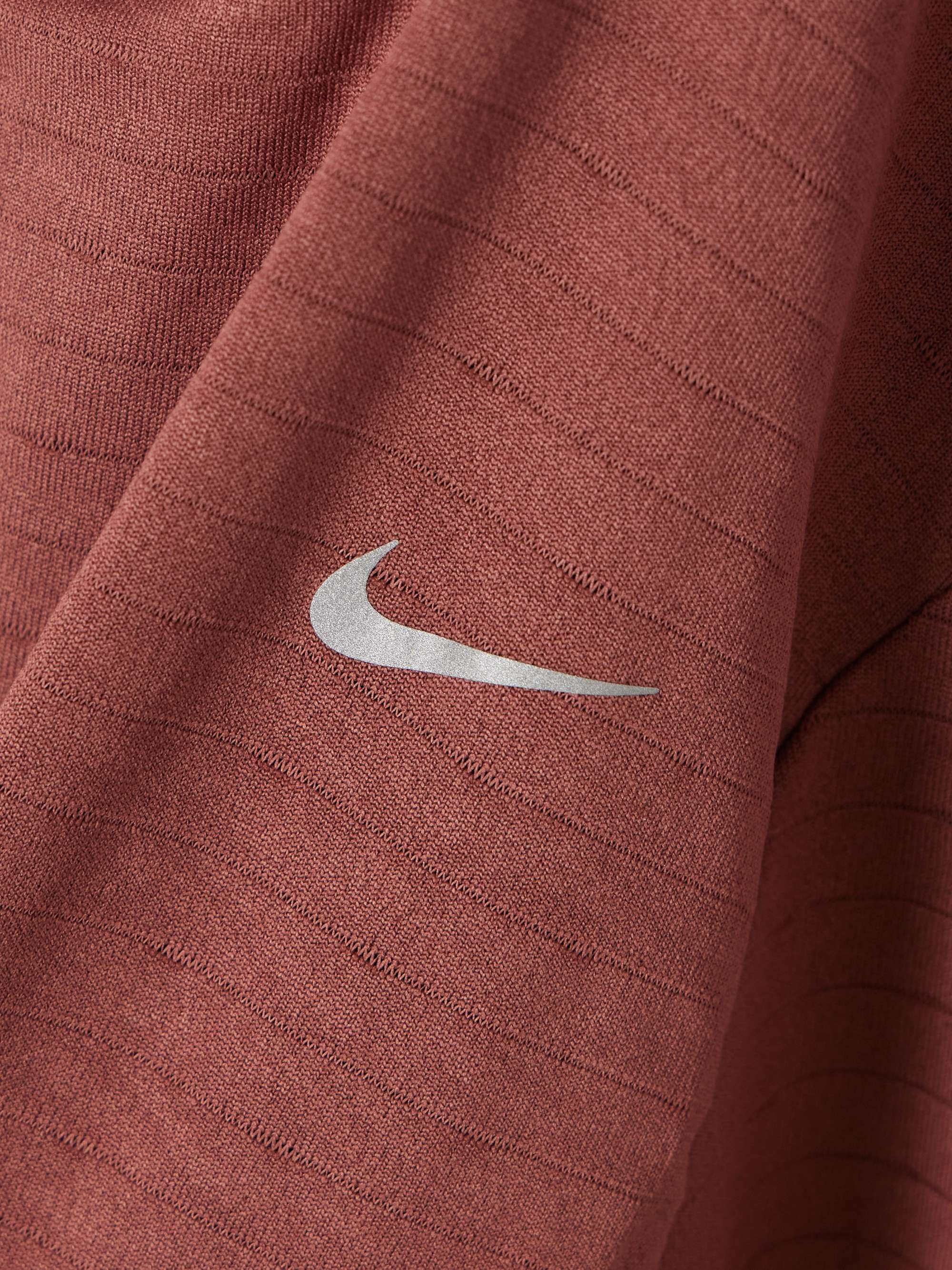 Stretch-jersey turtleneck top view