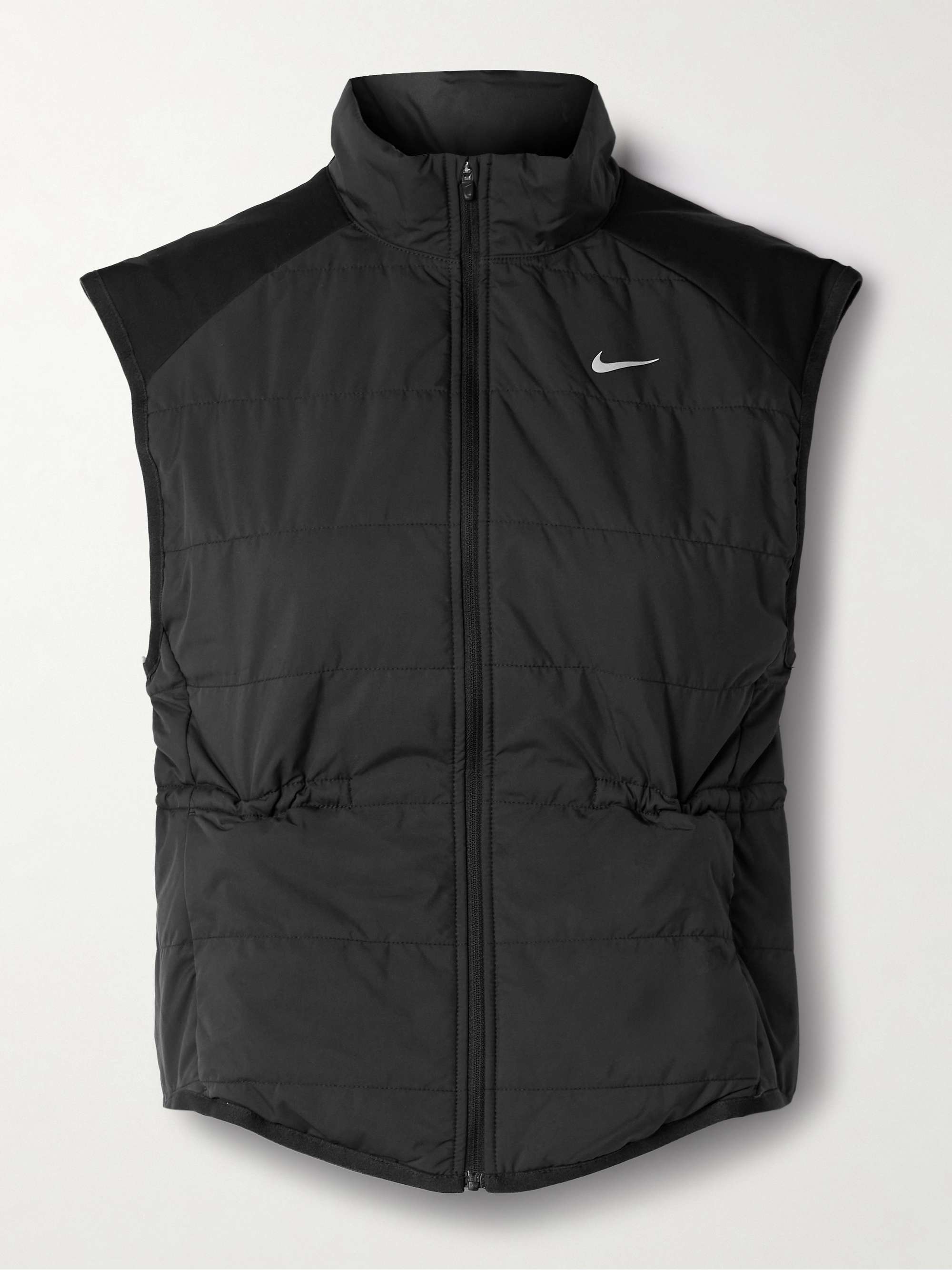 Swift quilted Therma-FIT turtleneck vest view