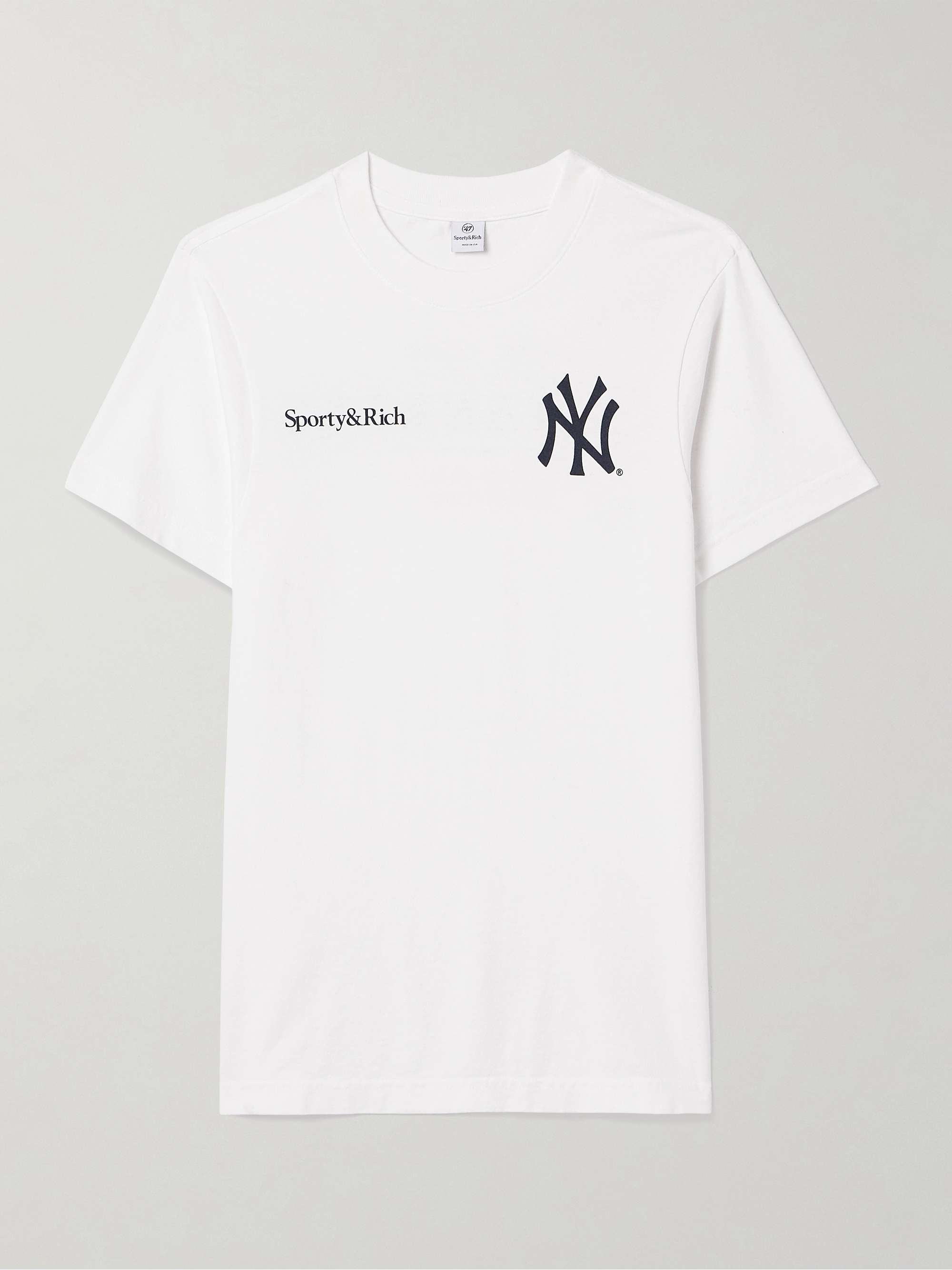 + '47 & The New York Yankees Champions printed cotton-jersey T-shirt view