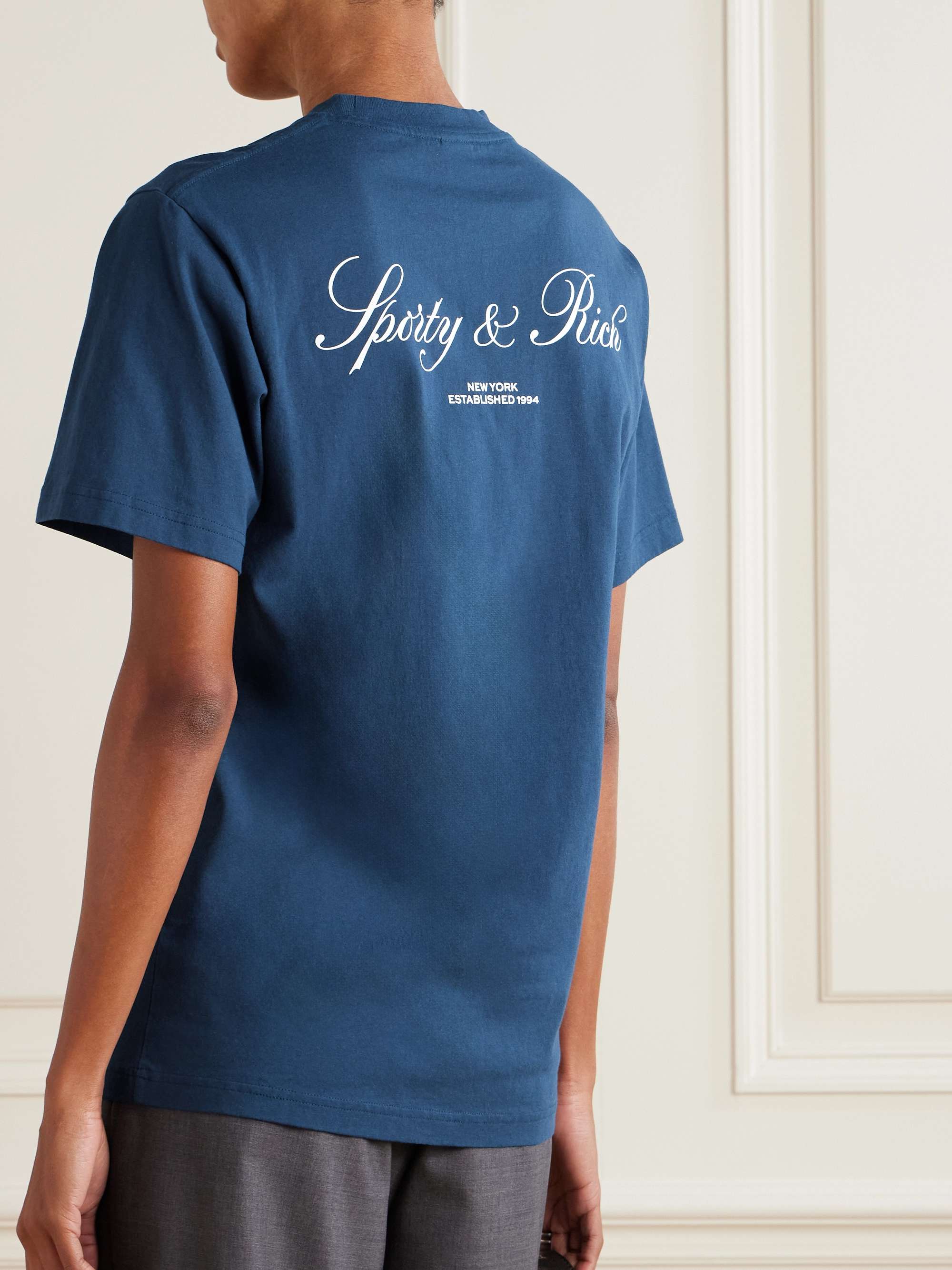 Vendome Resort printed cotton-jersey T-shirt view