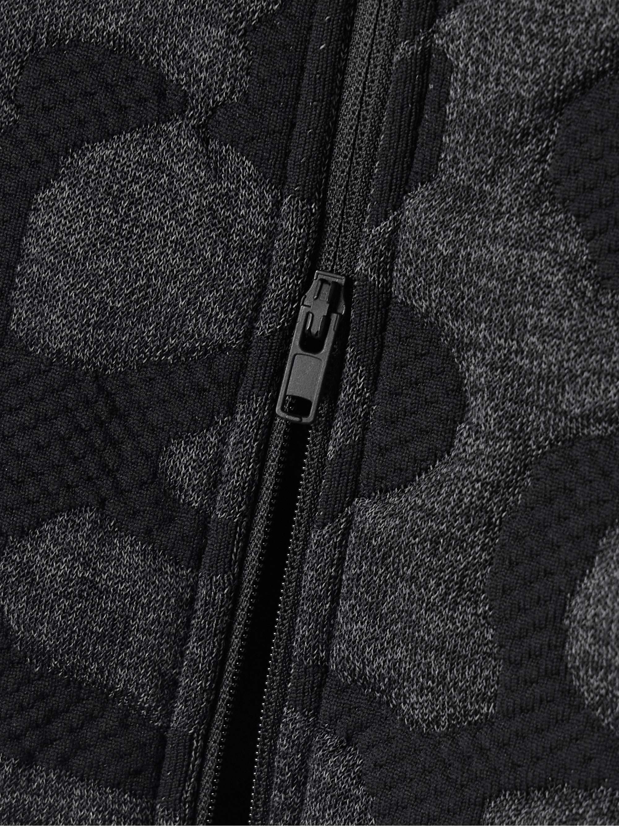 + Y-3 recycled jacquard-knit vest view