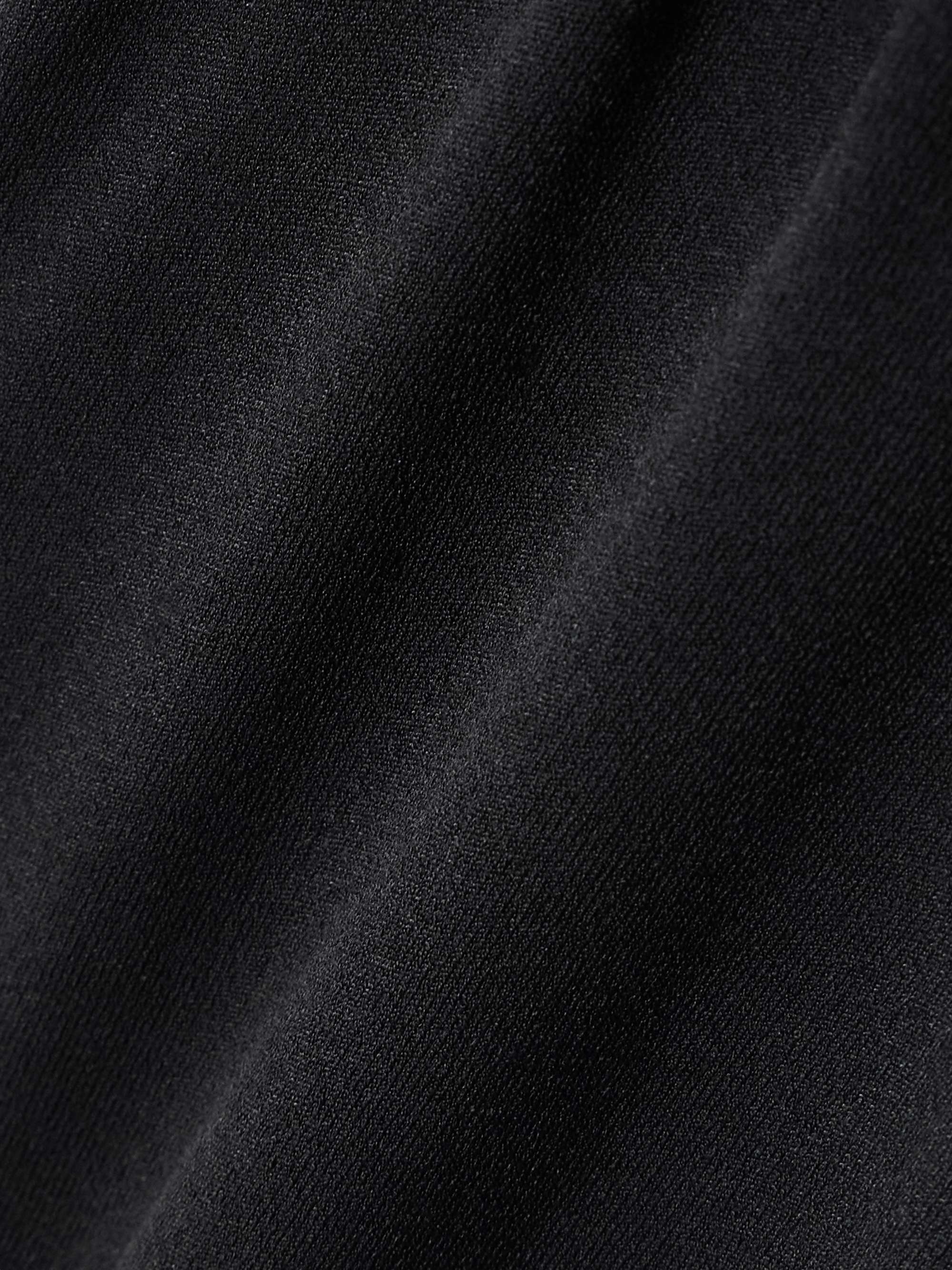 + Y-3 Recycled mesh-trimmed stretch-jersey maxi dress view