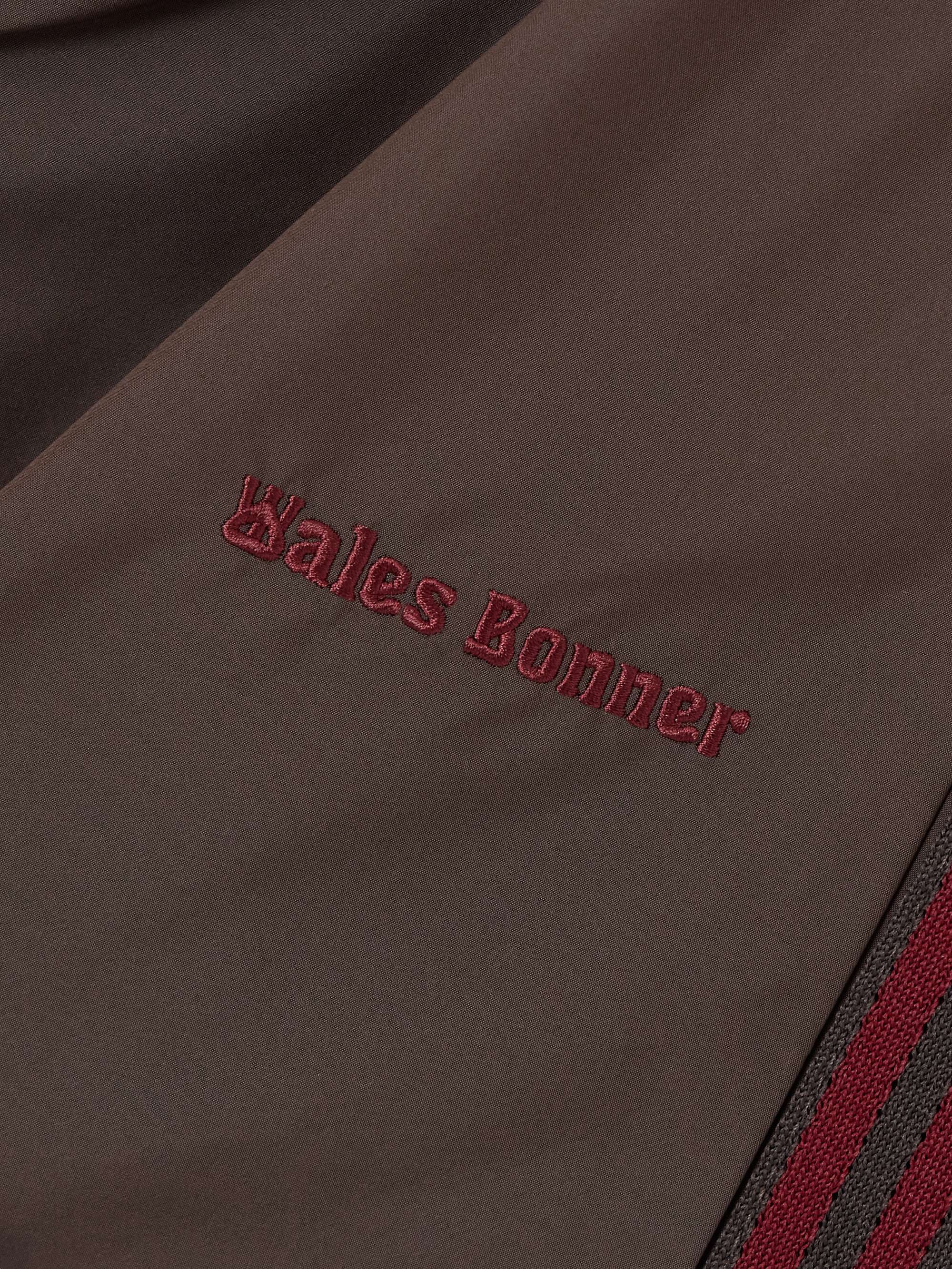 + Wales Bonner striped shell straight-leg track pants view