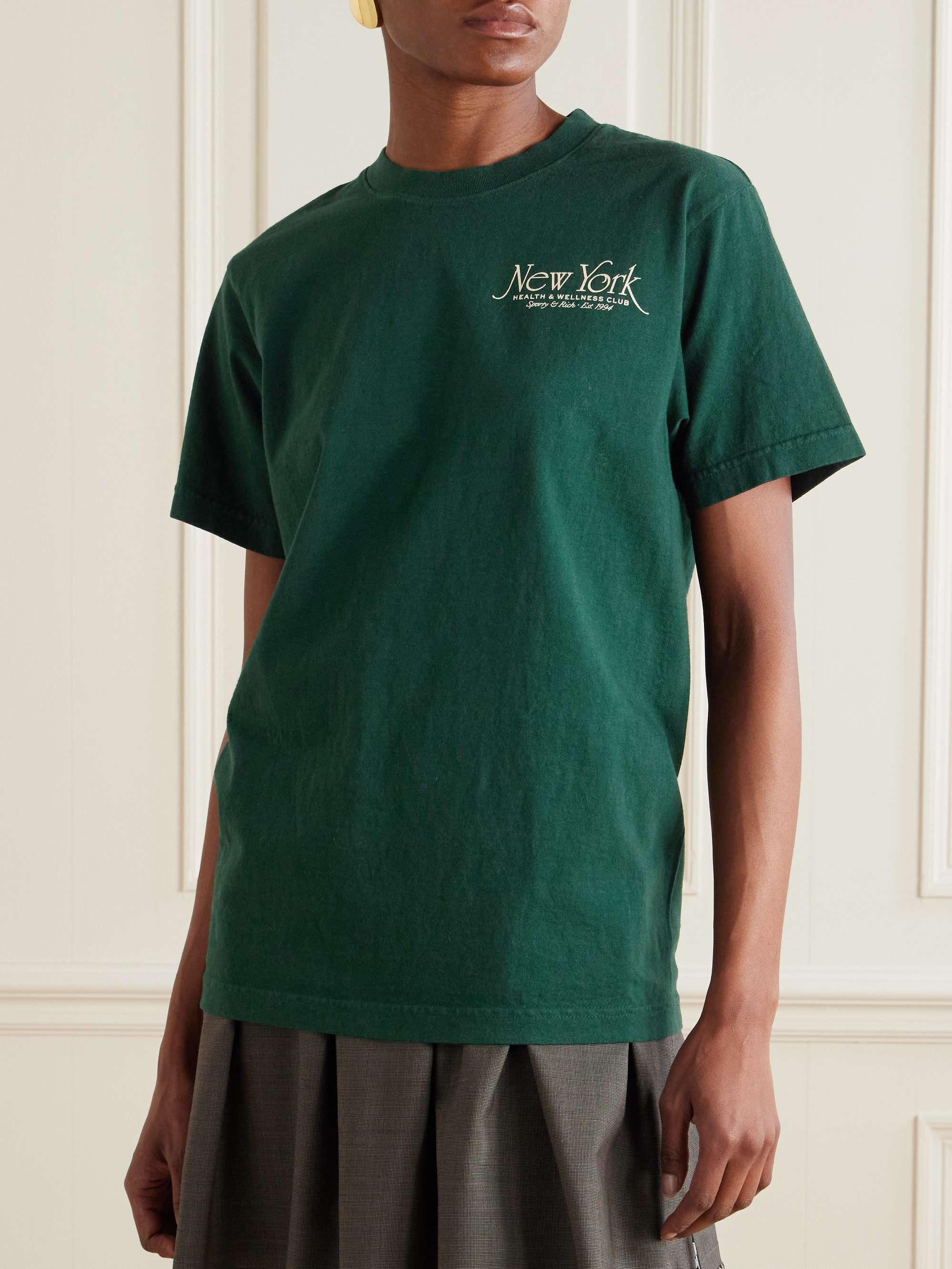 NY 94 printed cotton-jersey T-shirt view