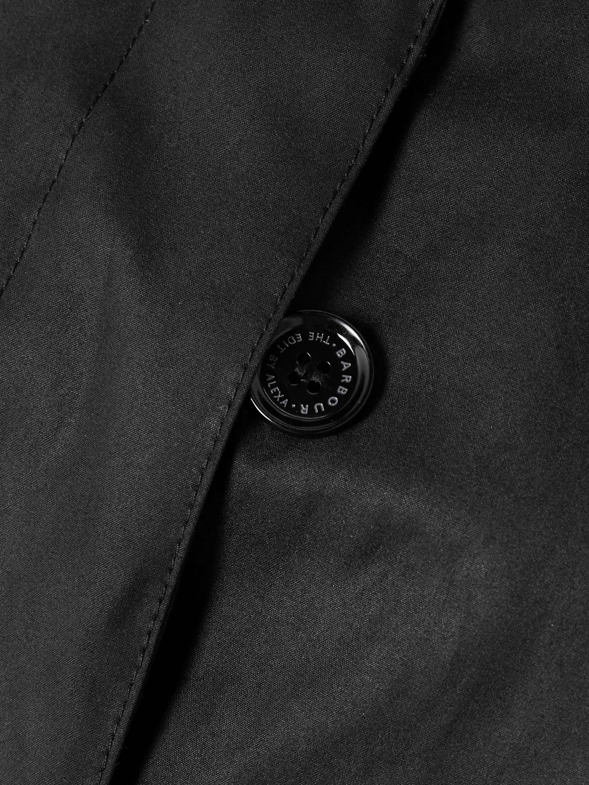 + ALEXACHUNG Dorothy cotton-corduroy trimmed waxed-cotton coat view