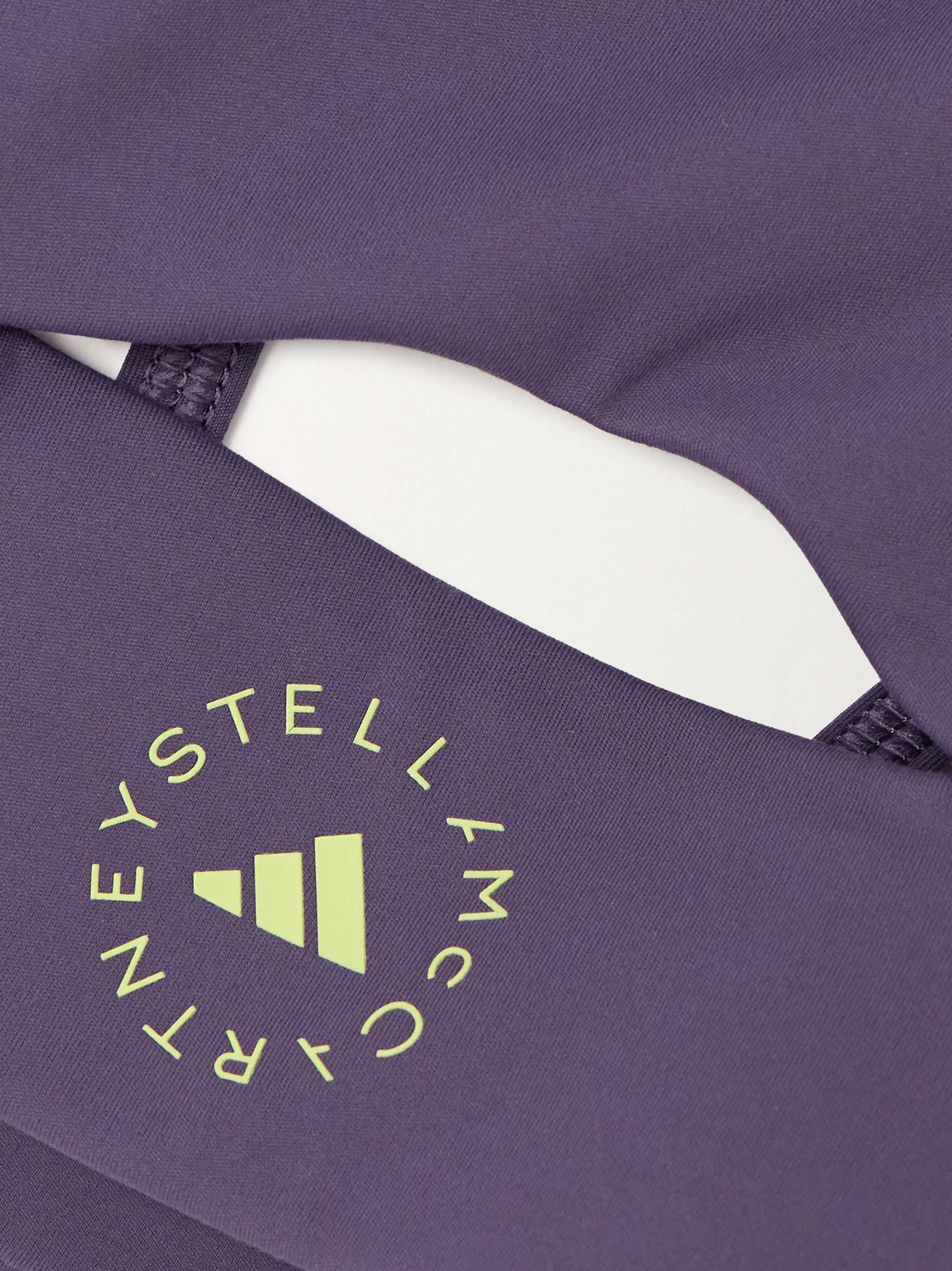TrueStrength printed stretch recycled sports bra view