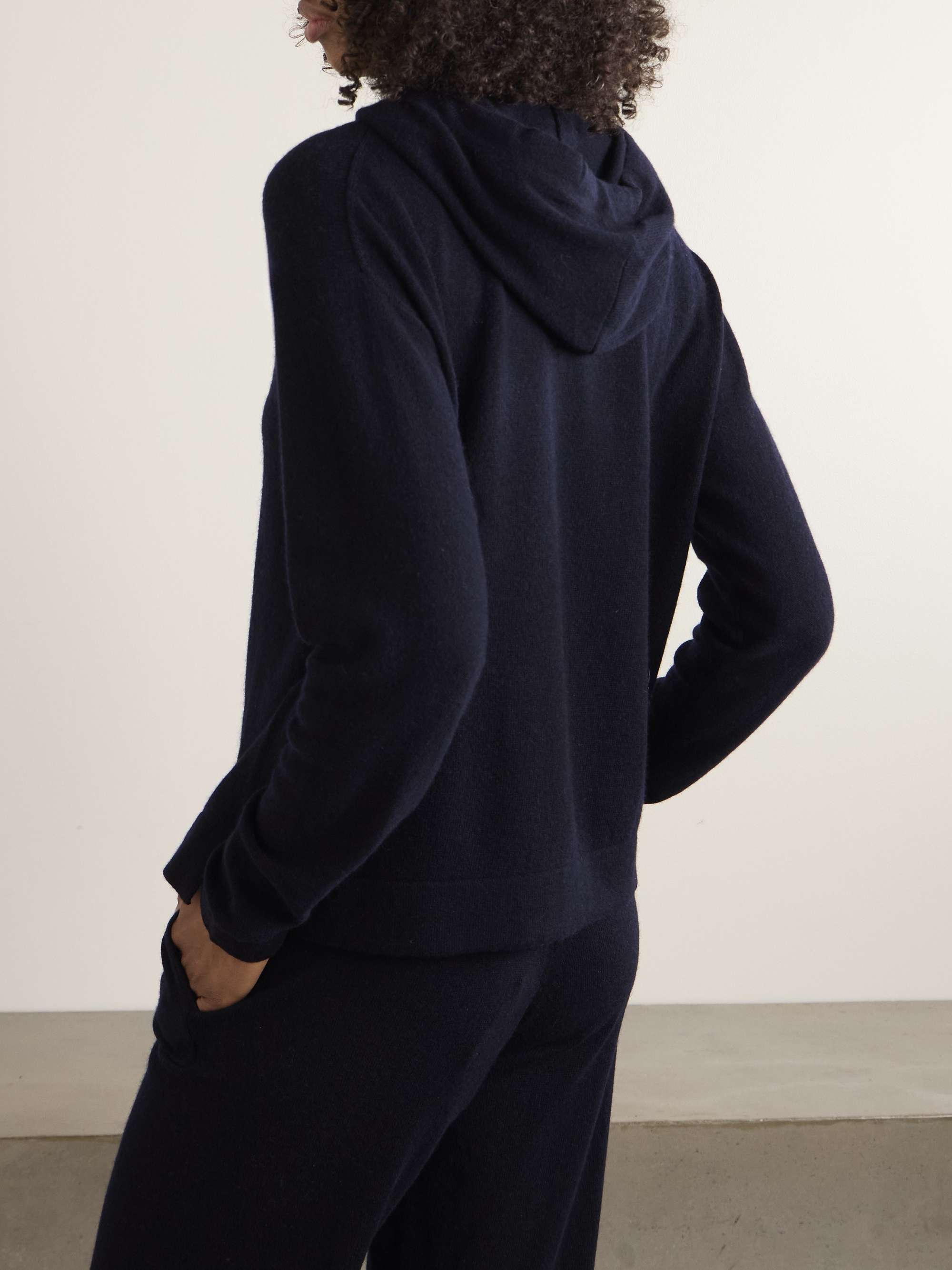 Wool and cashmere-blend hoodie view