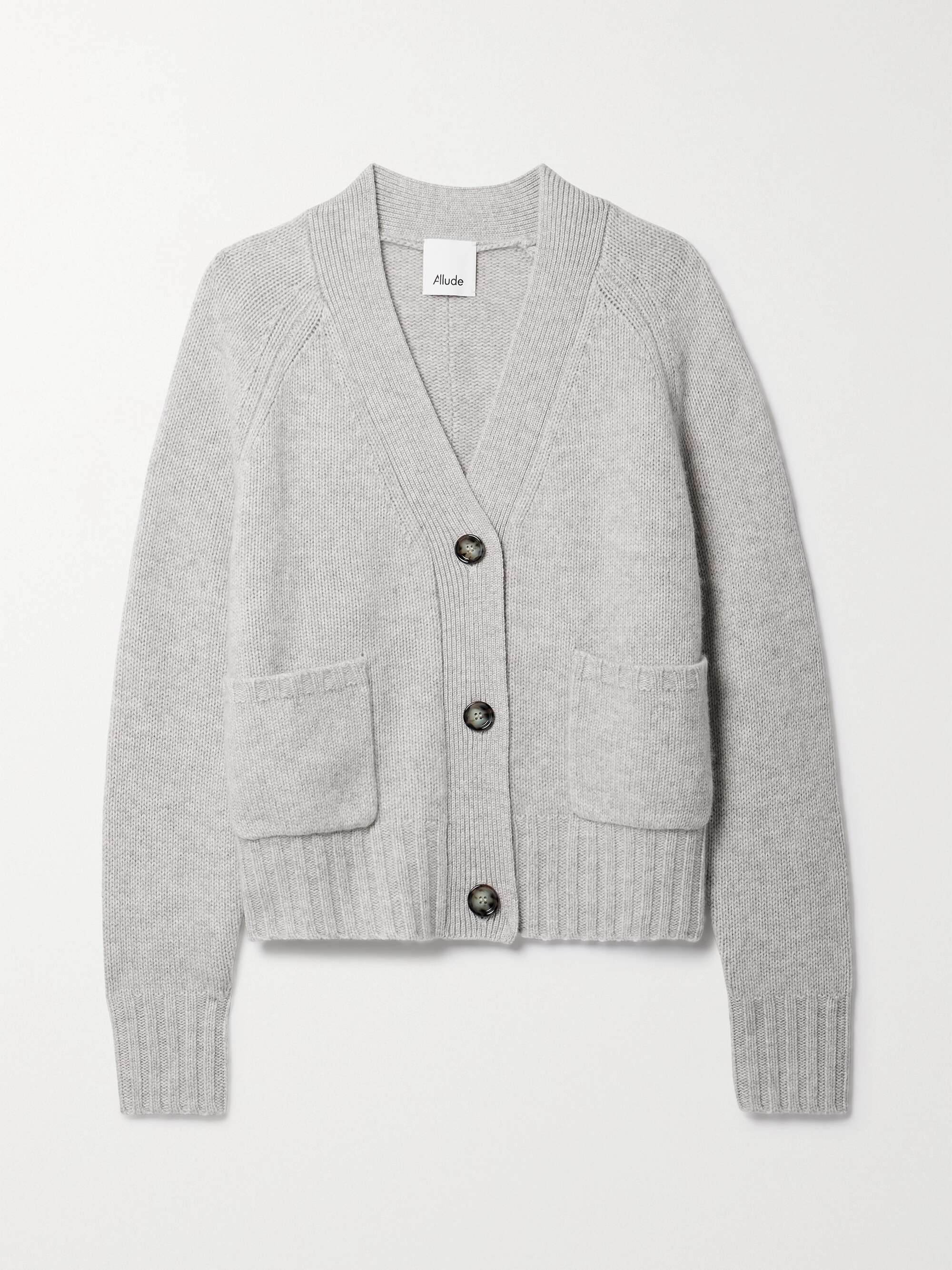 + NET SUSTAIN Wool and cashmere-blend cardigan view