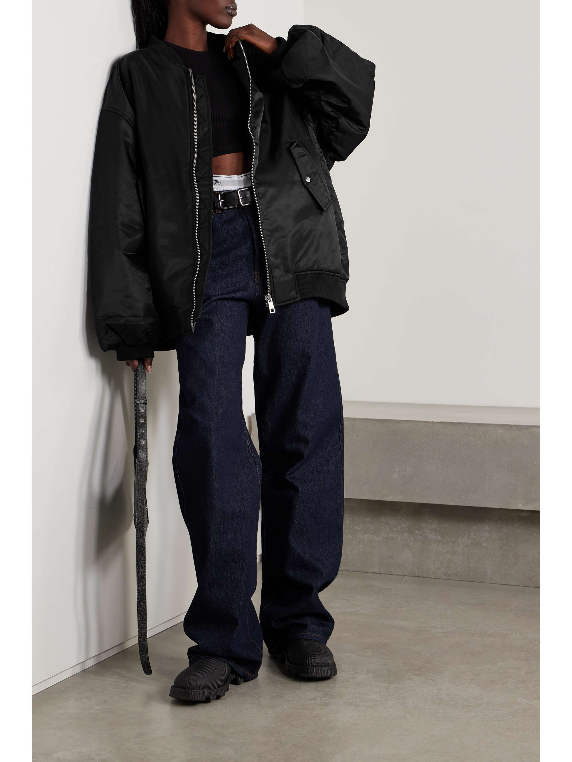 Astra shell bomber jacket view