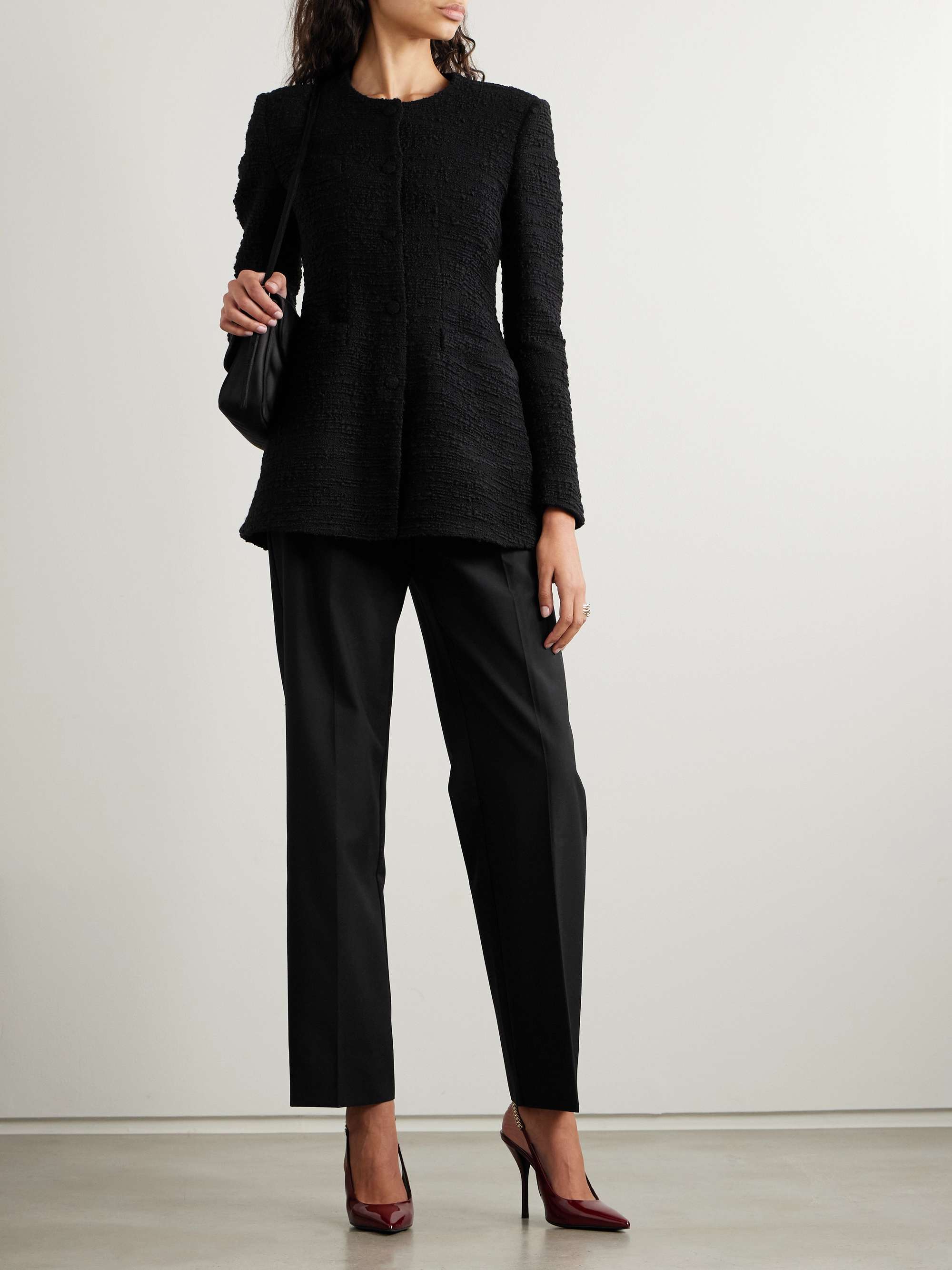 Otto wool-blend bouclé-tweed jacket view