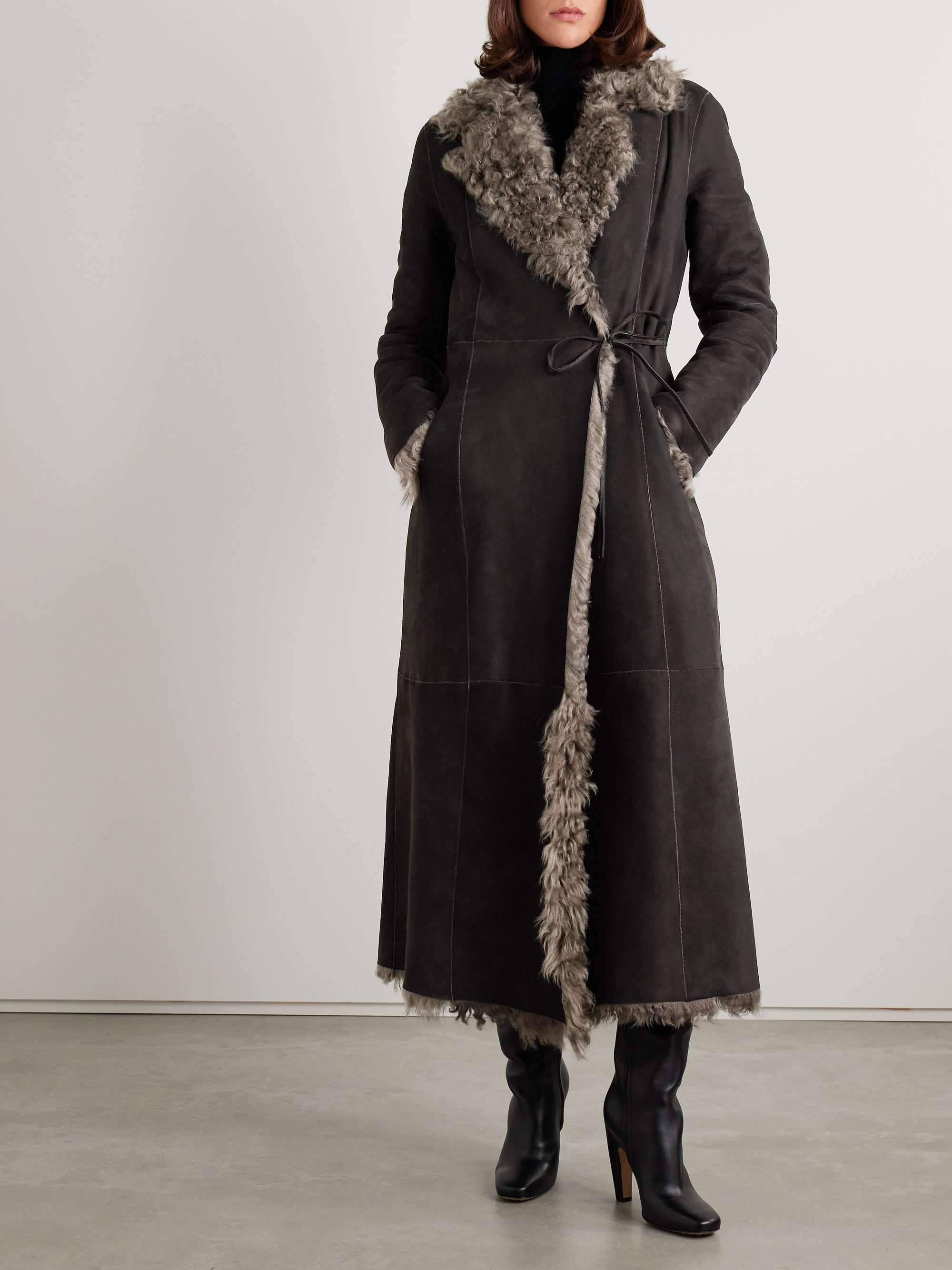 Joni reversible shearling coat view