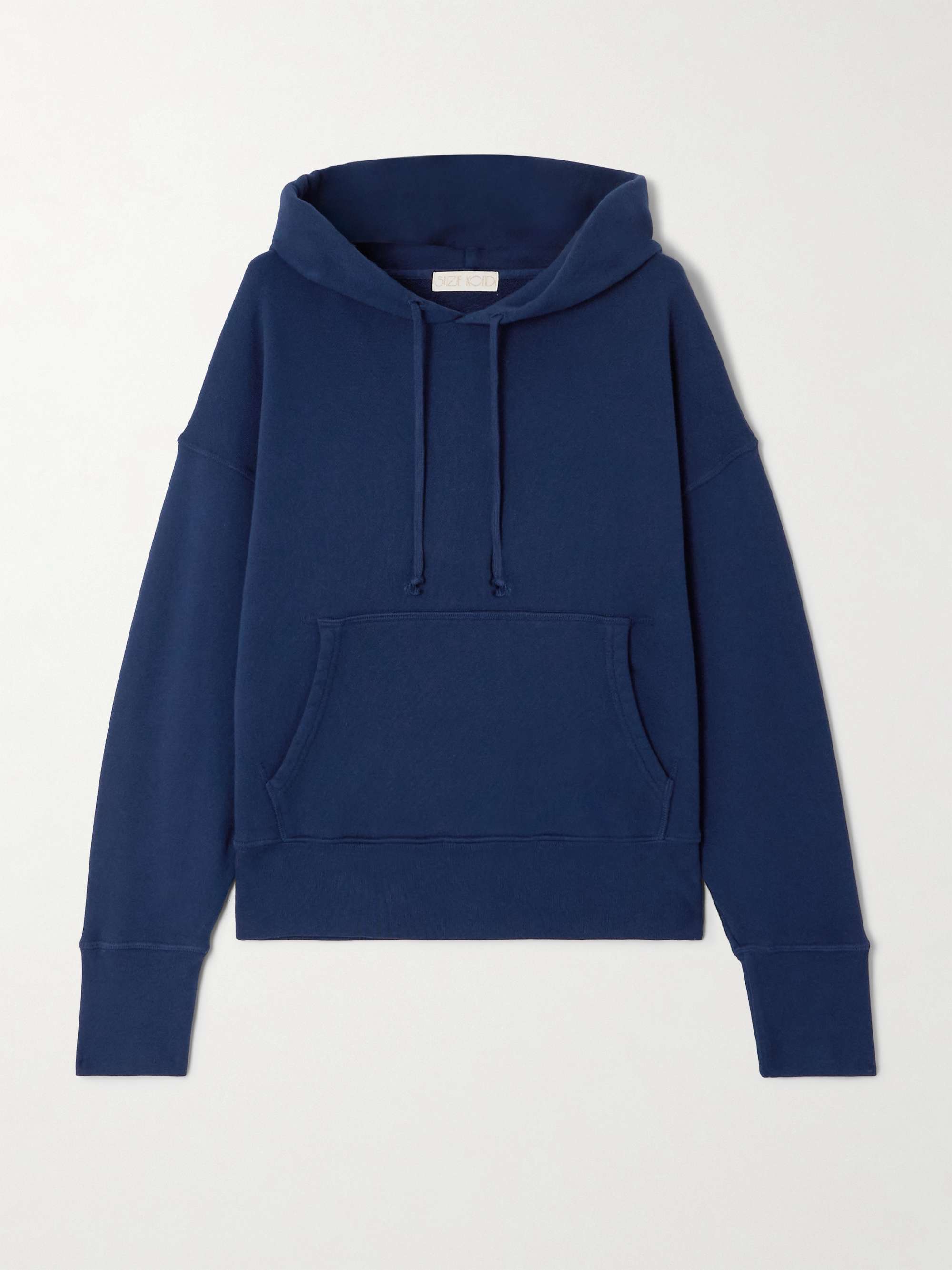 Hydra French cotton-terry hoodie view