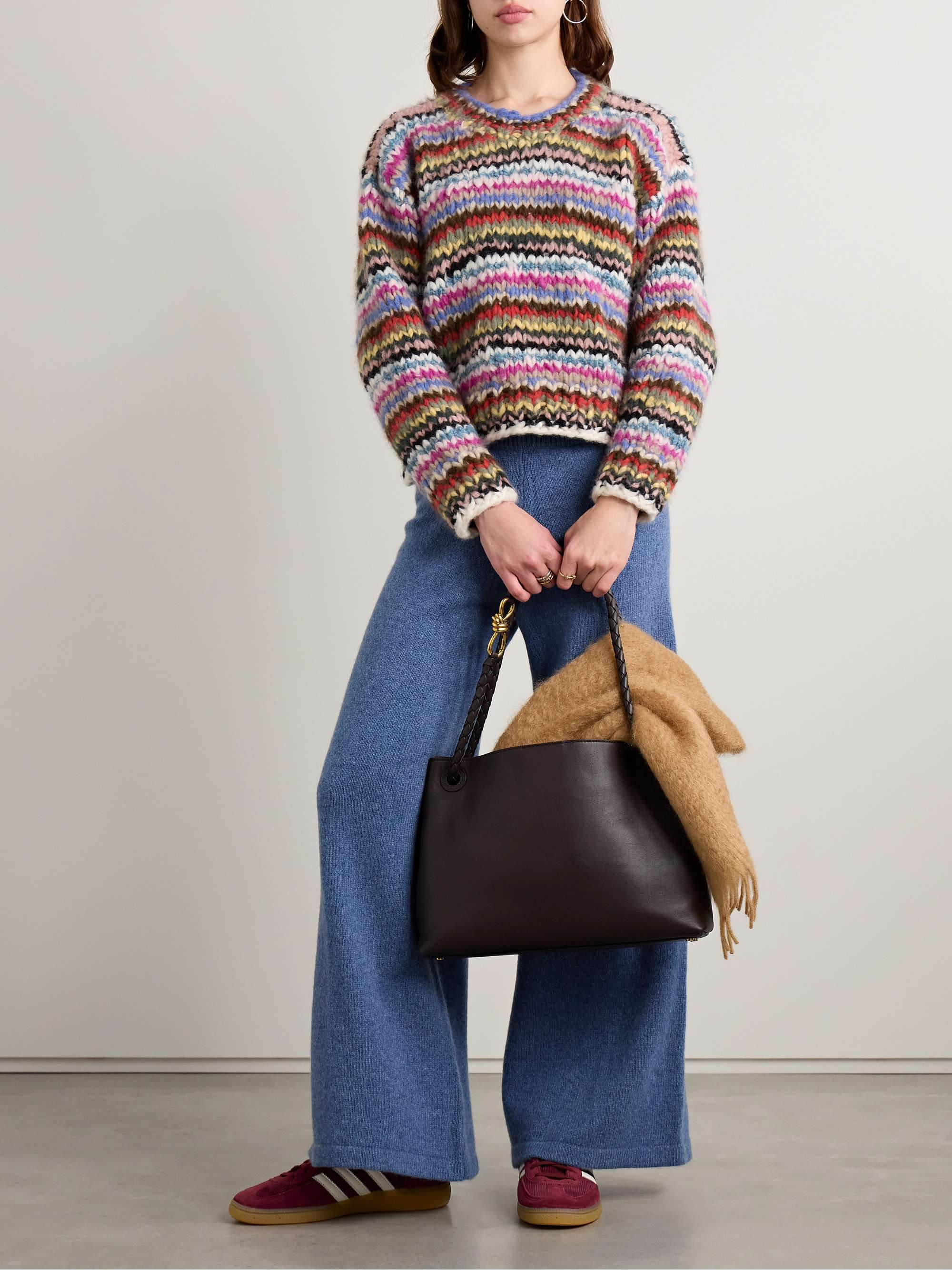 Jooshi striped cashmere sweater view
