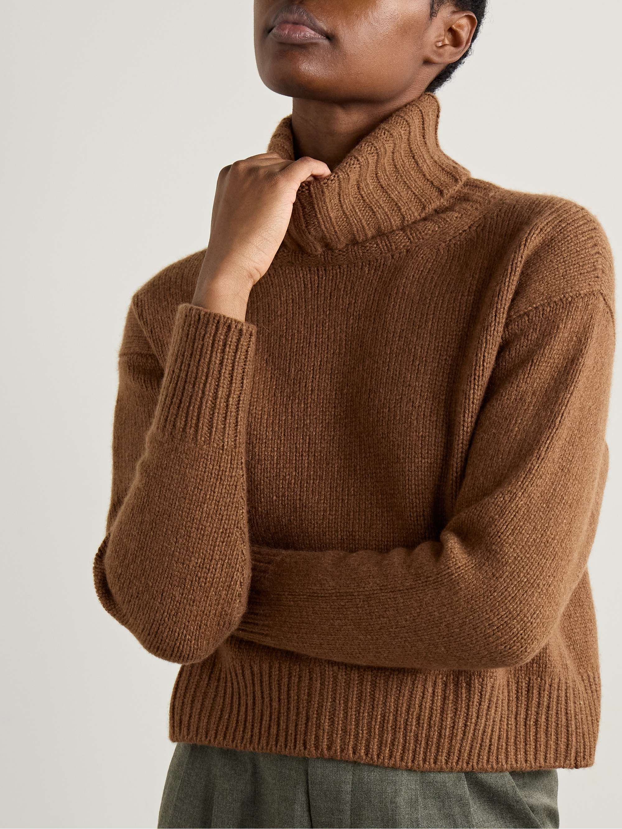 Tirana cashmere turtleneck sweater view