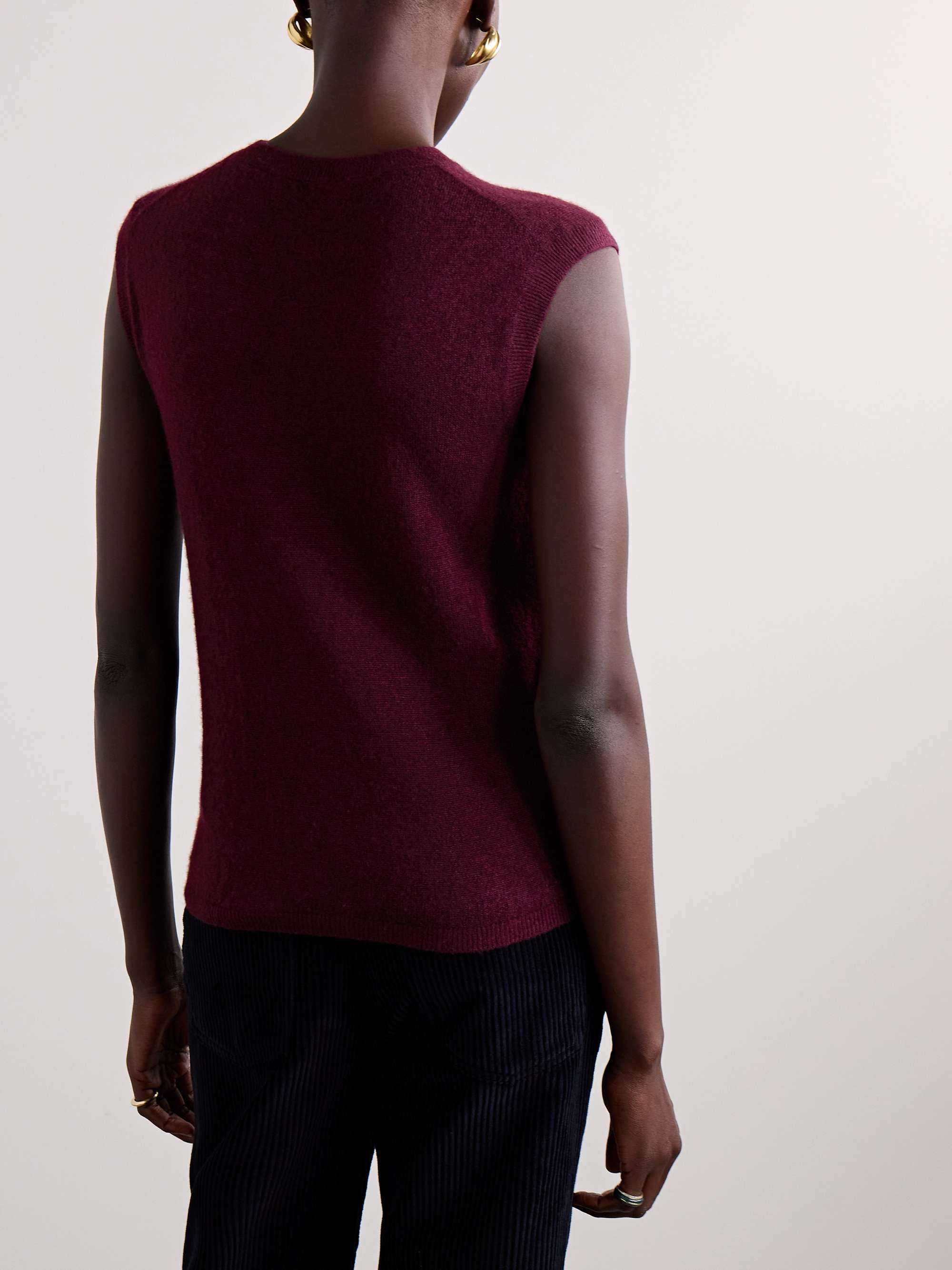 Camino cashmere and silk-blend sweater view