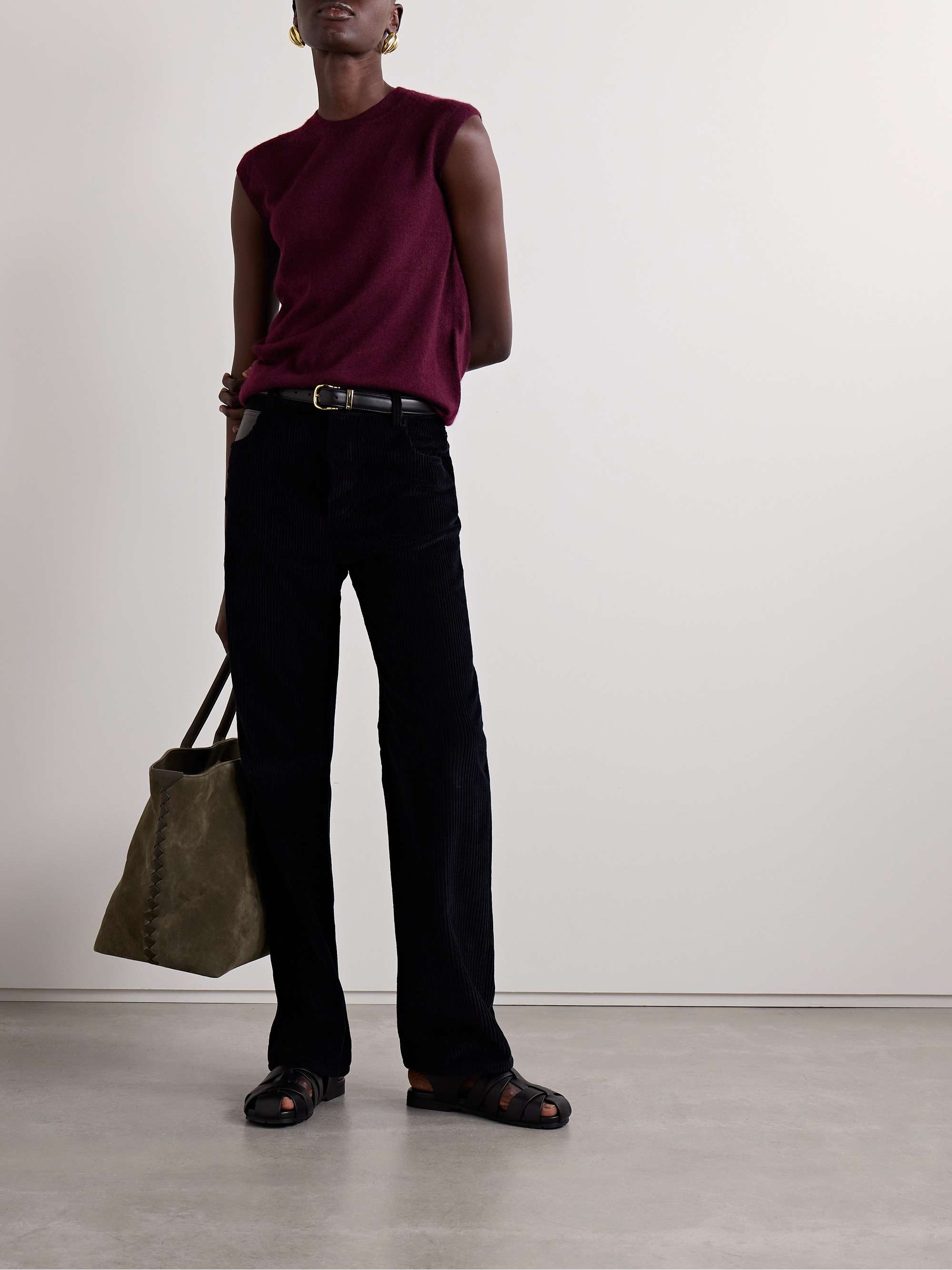 Camino cashmere and silk-blend sweater view