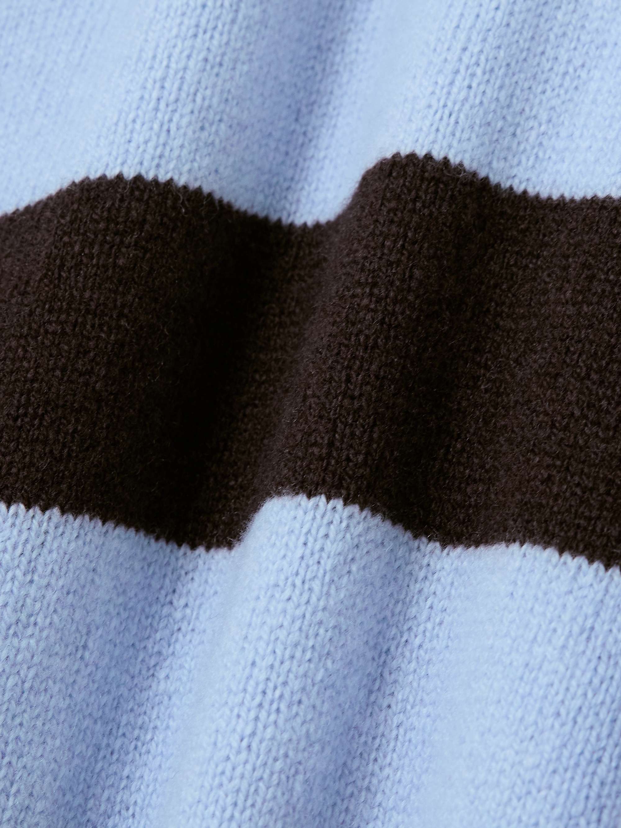 Edith striped wool polo sweater view