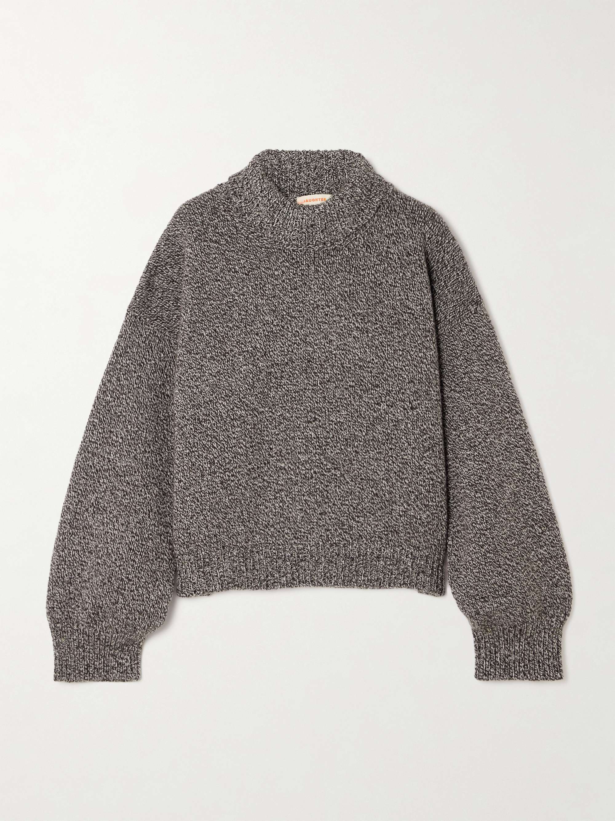 Caragh oversized cropped wool sweater view