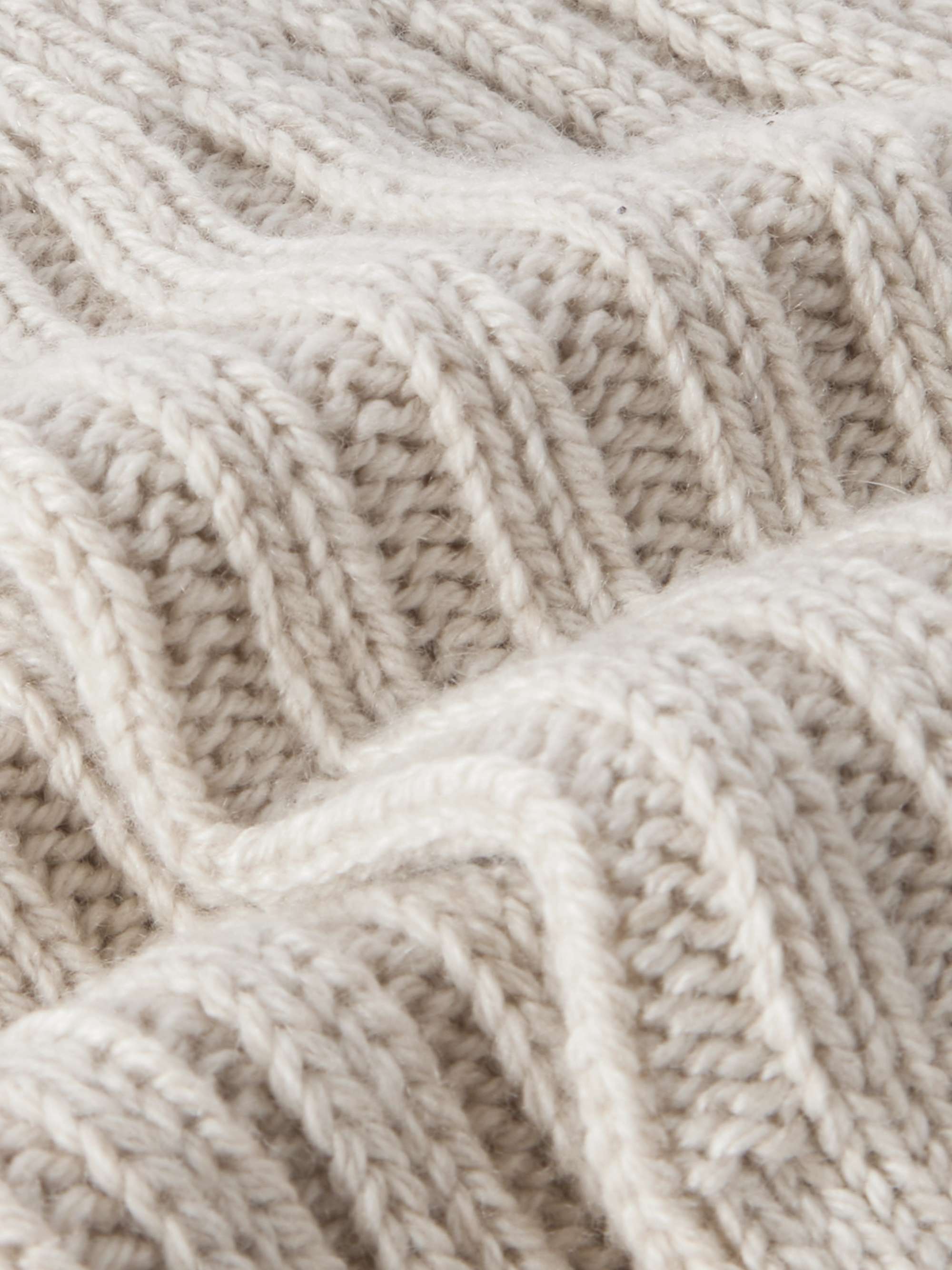 Yosemite ribbed cashmere socks view