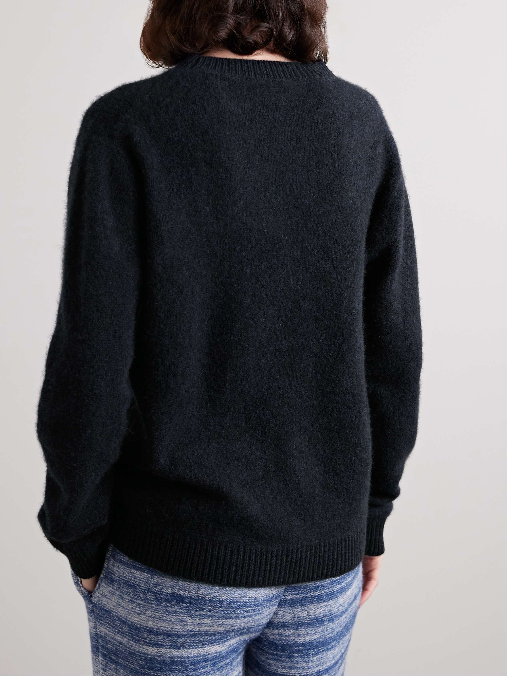 Monterey brushed-cashmere sweater view