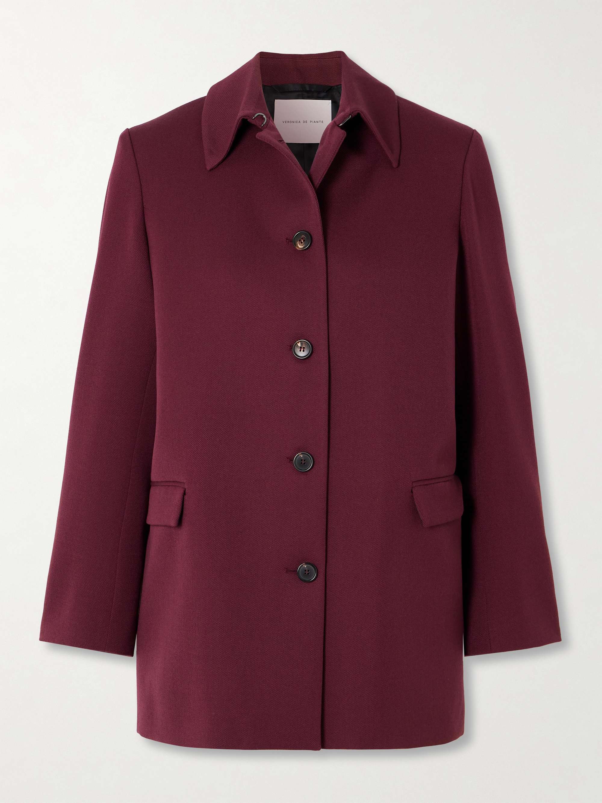 Klara wool-twill jacket view