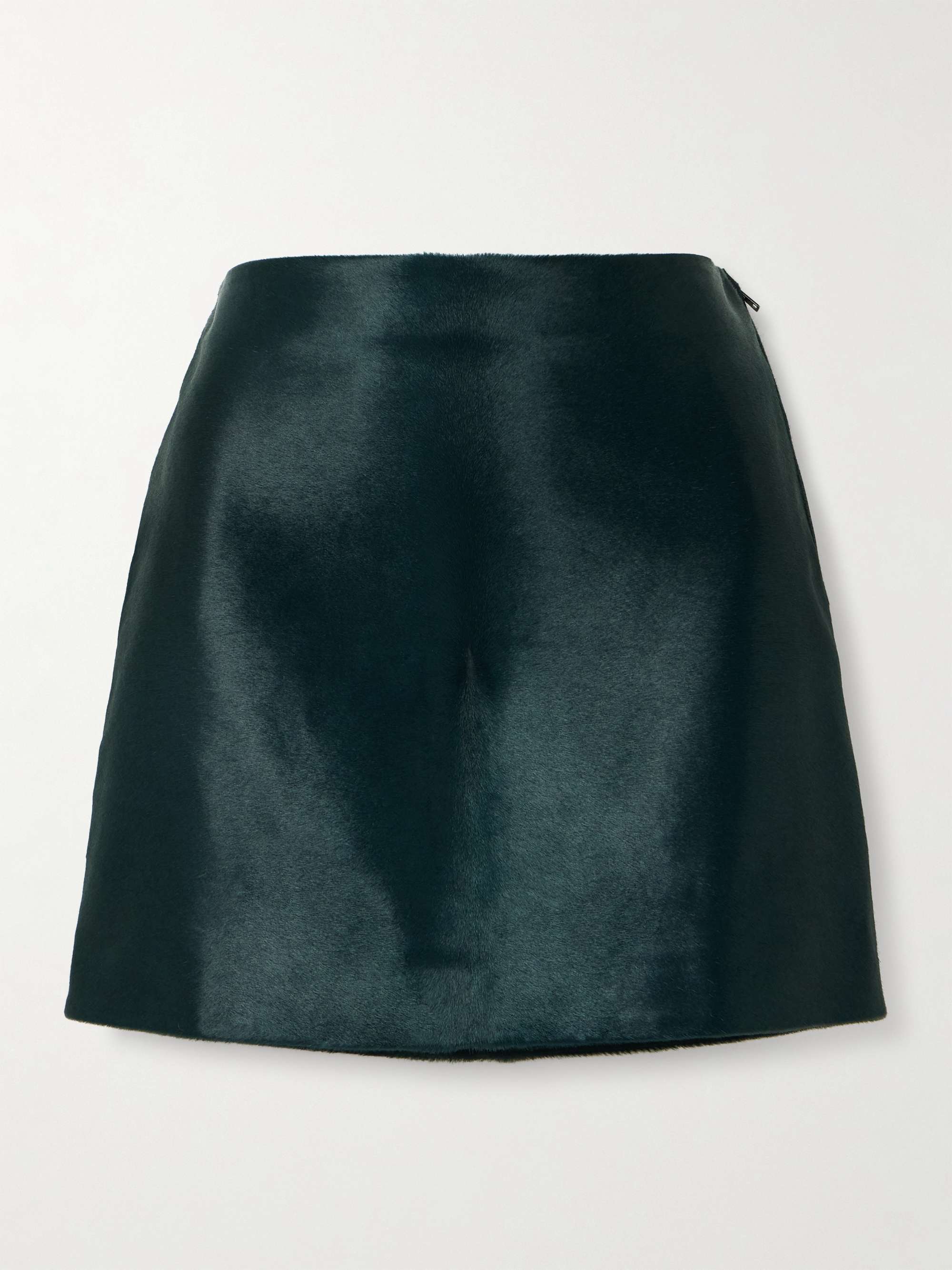 Cecily calf hair mini skirt view