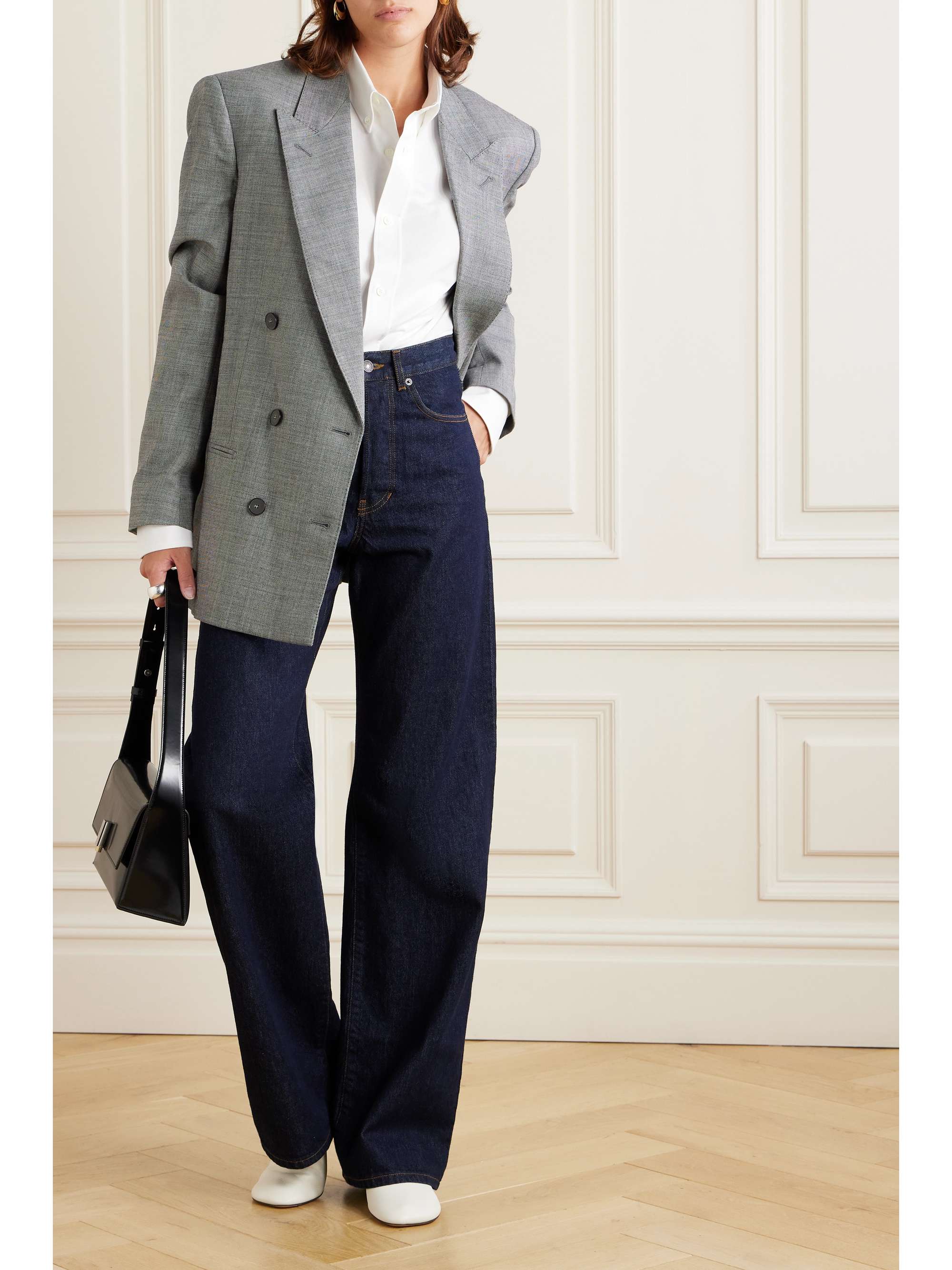 ADC embroidered cotton Oxford shirt view