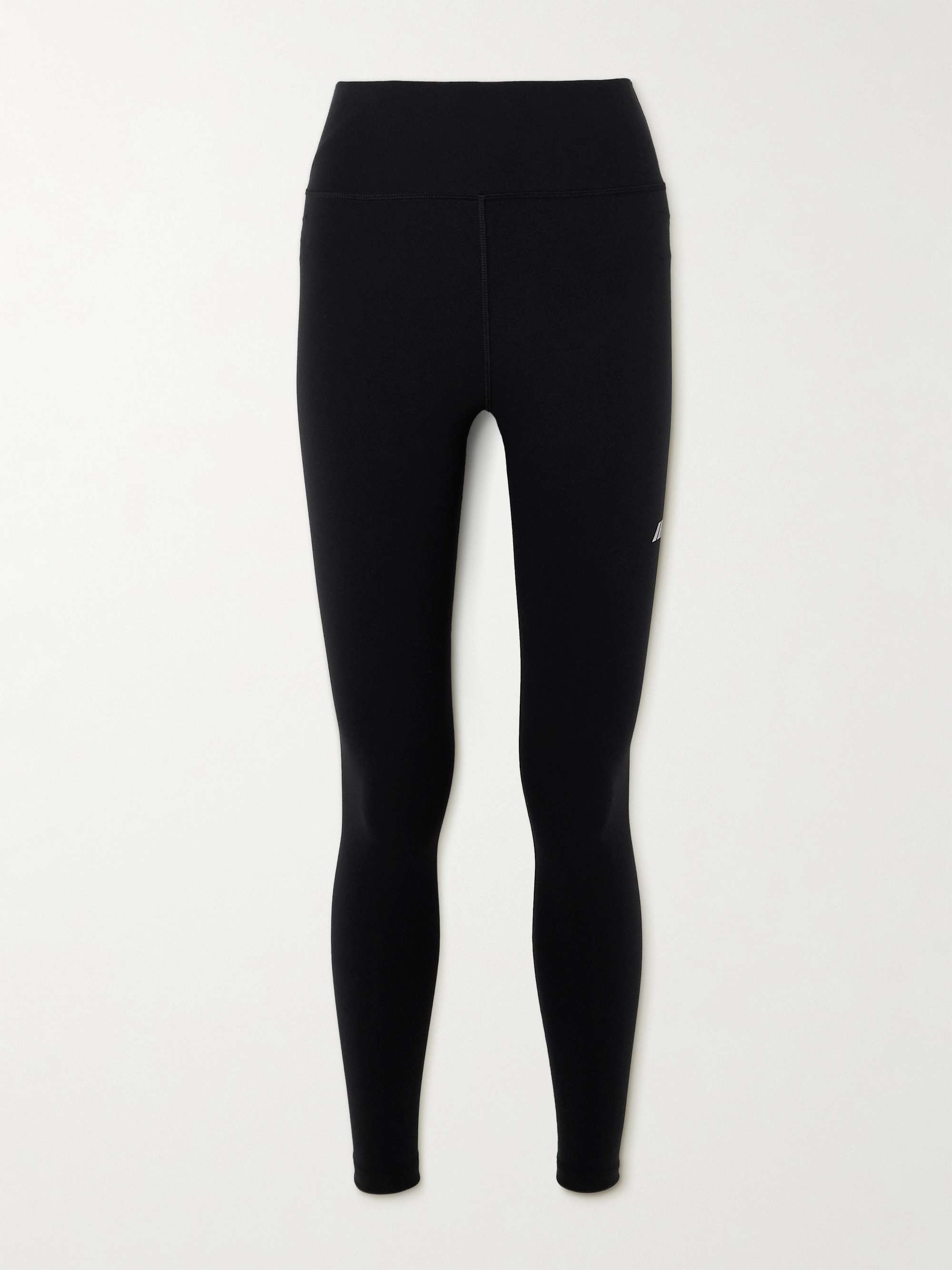 Logo-printed stretch-jersey leggings view