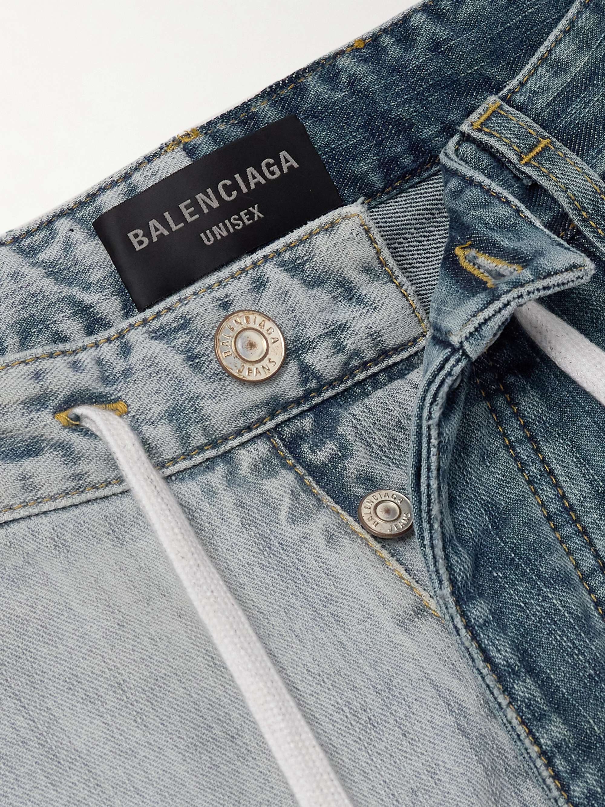 Two-tone jeans view