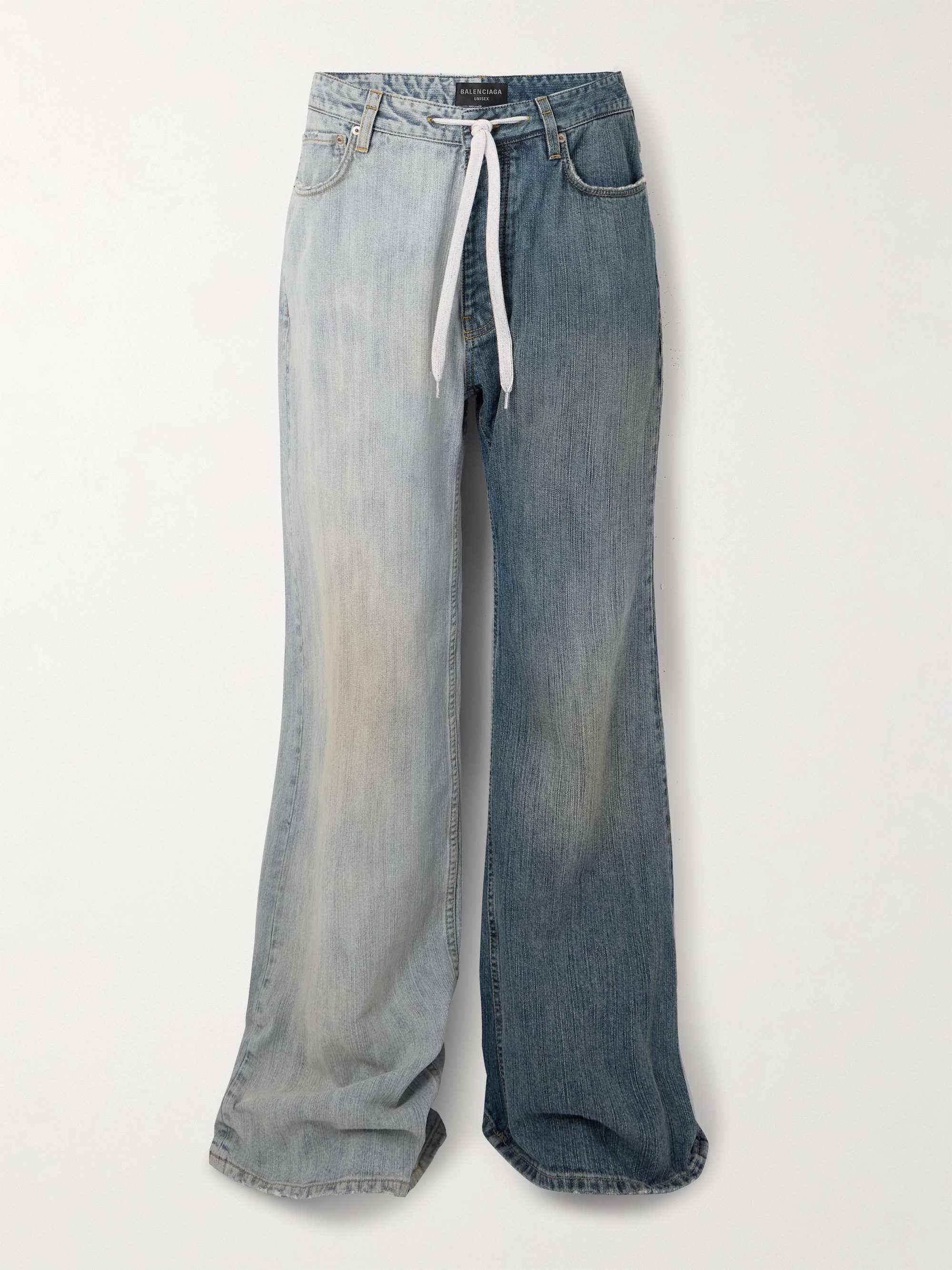 Two-tone jeans view