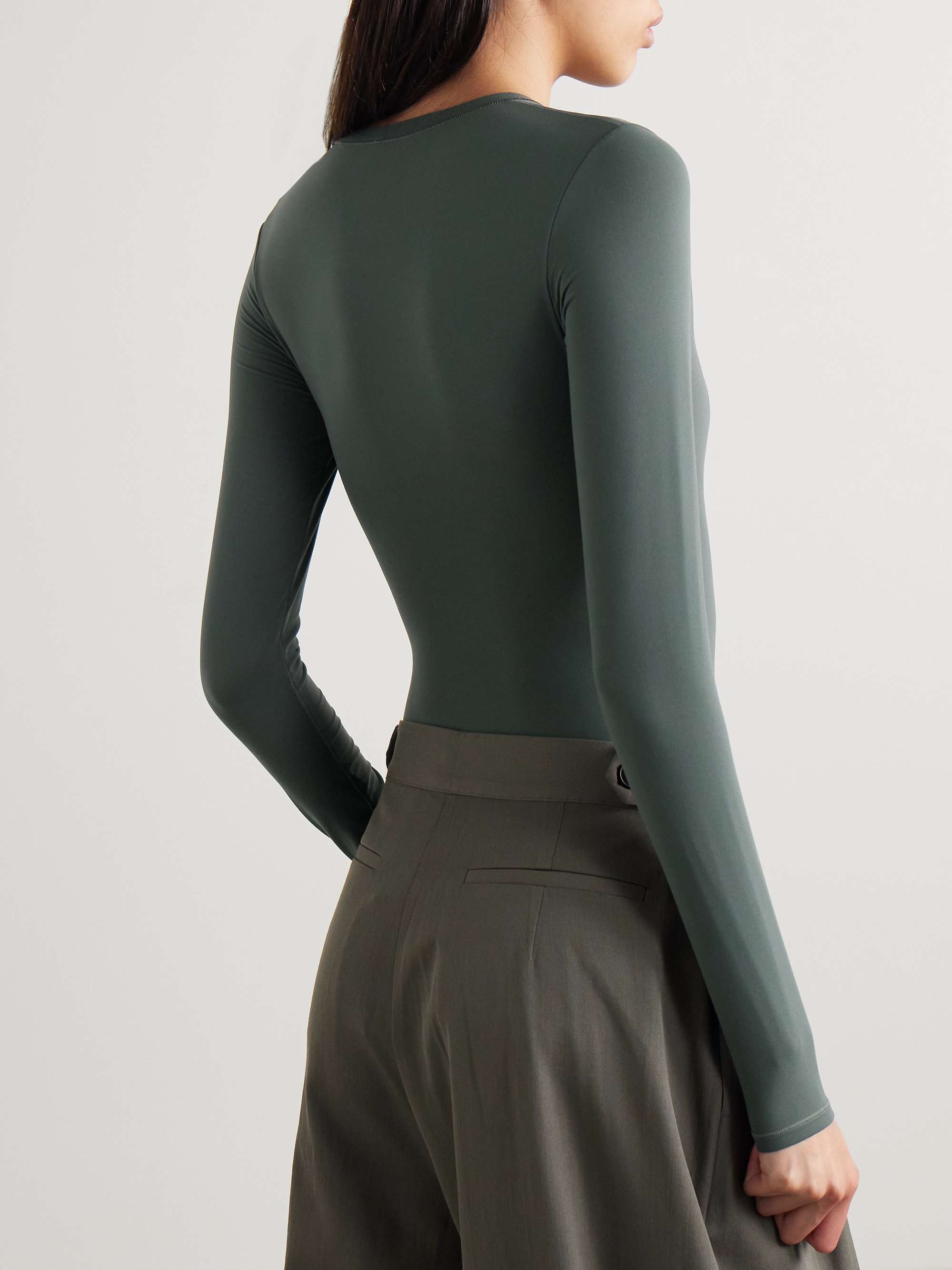 Fits Everybody stretch-jersey thong bodysuit view