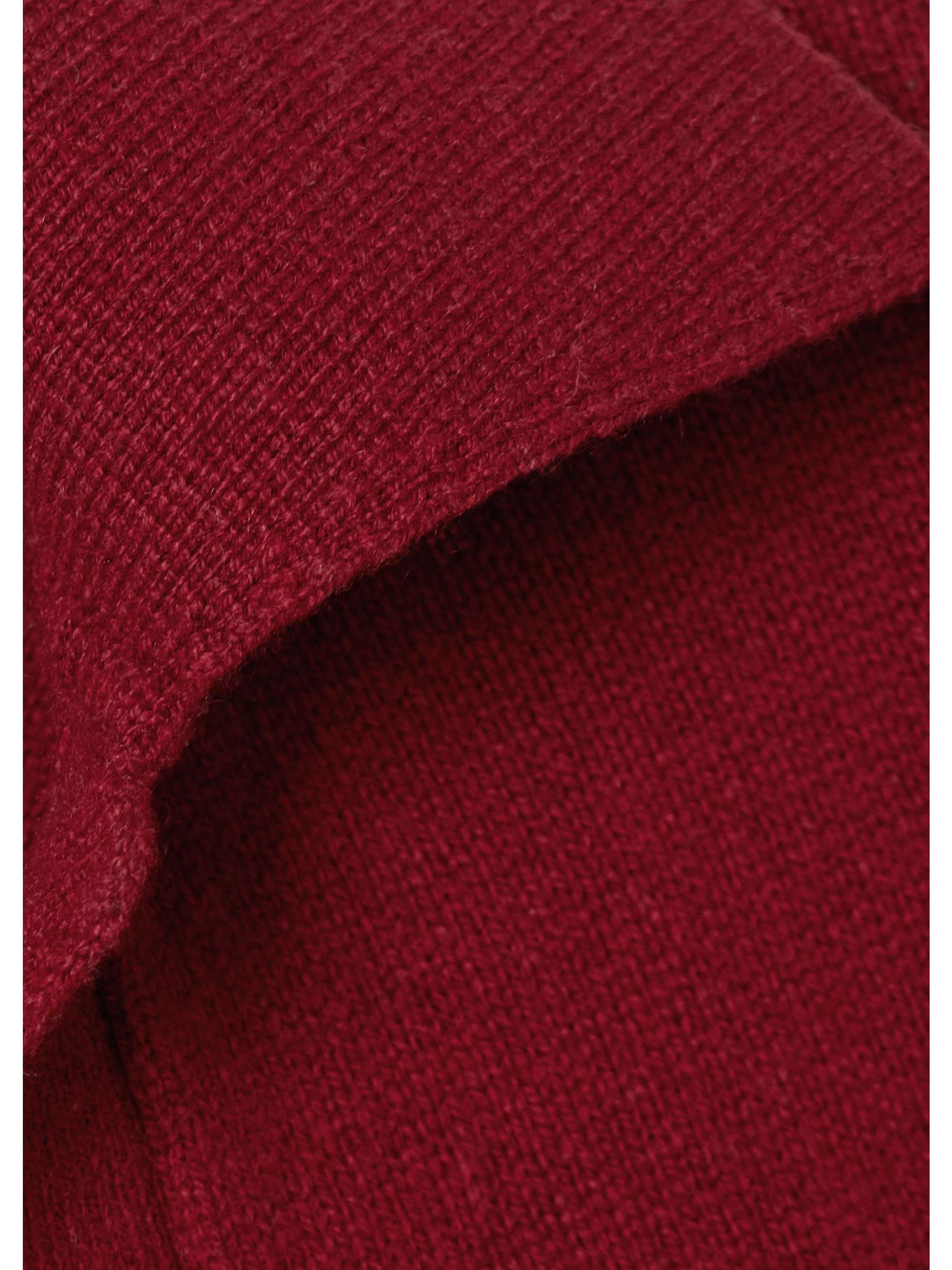 Jeanne ribbed cashmere and wool-blend polo sweater view