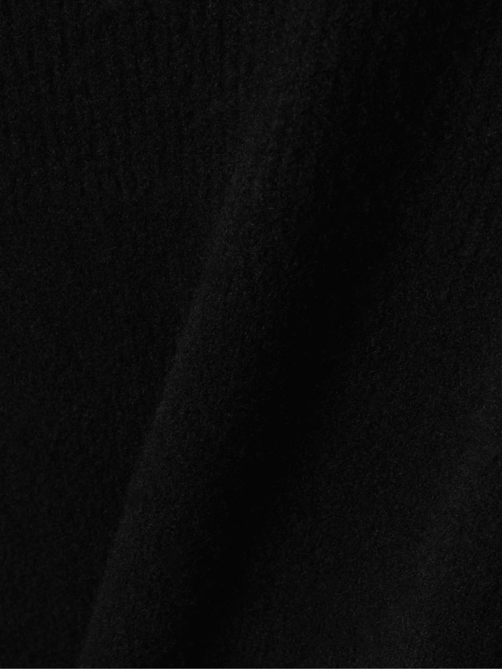 Greta ribbed cashmere hoodie view