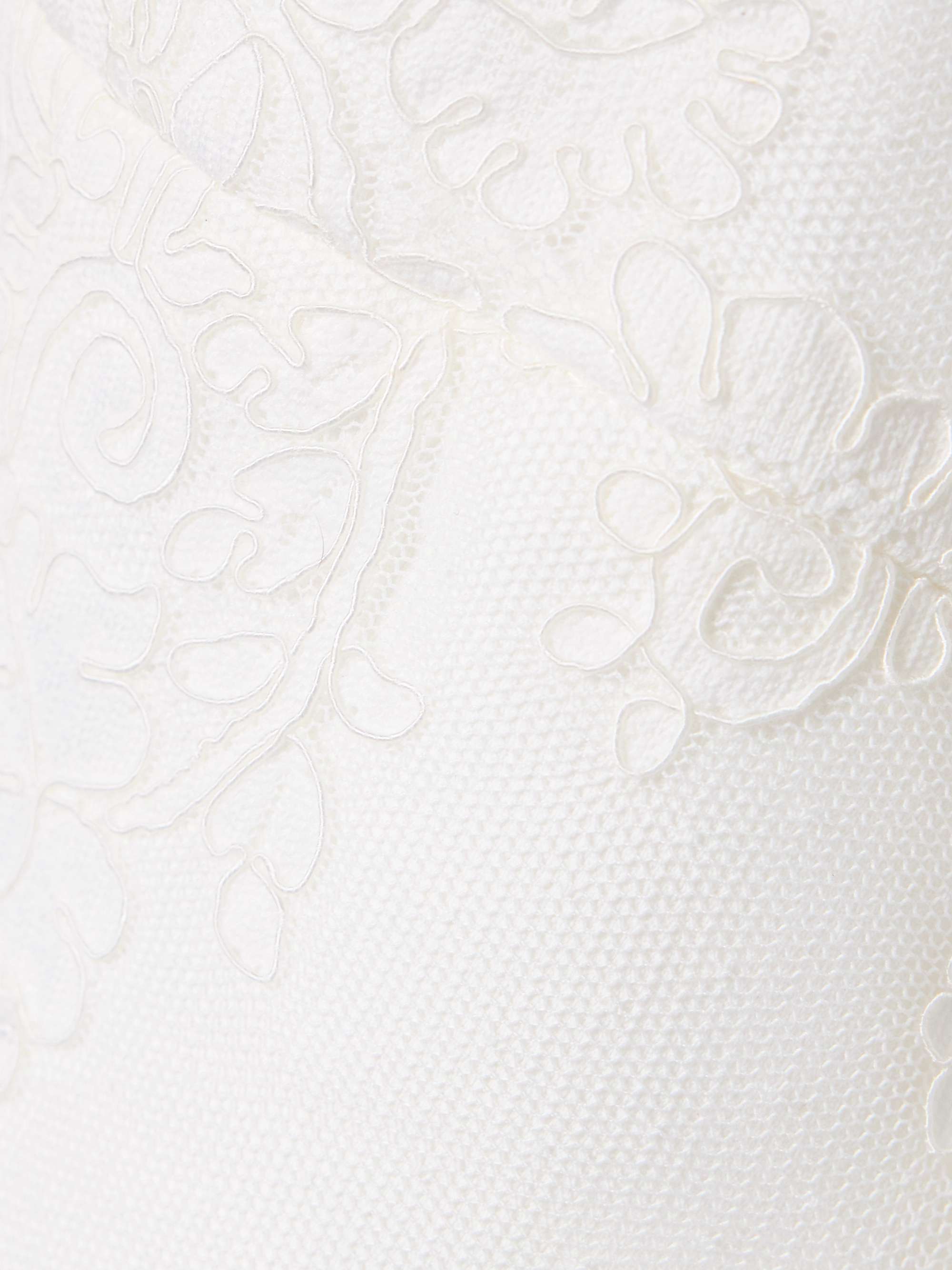 Strapless lace mini dress view