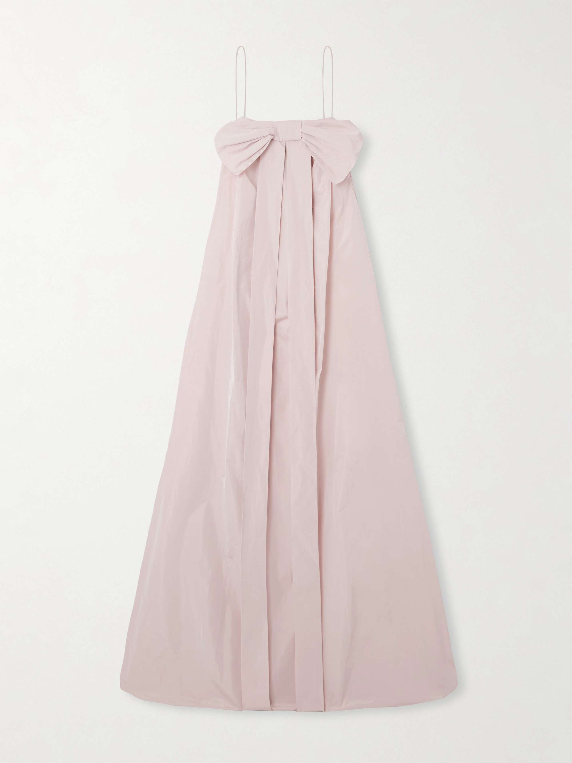 Estelle bow-embellished taffeta gown view