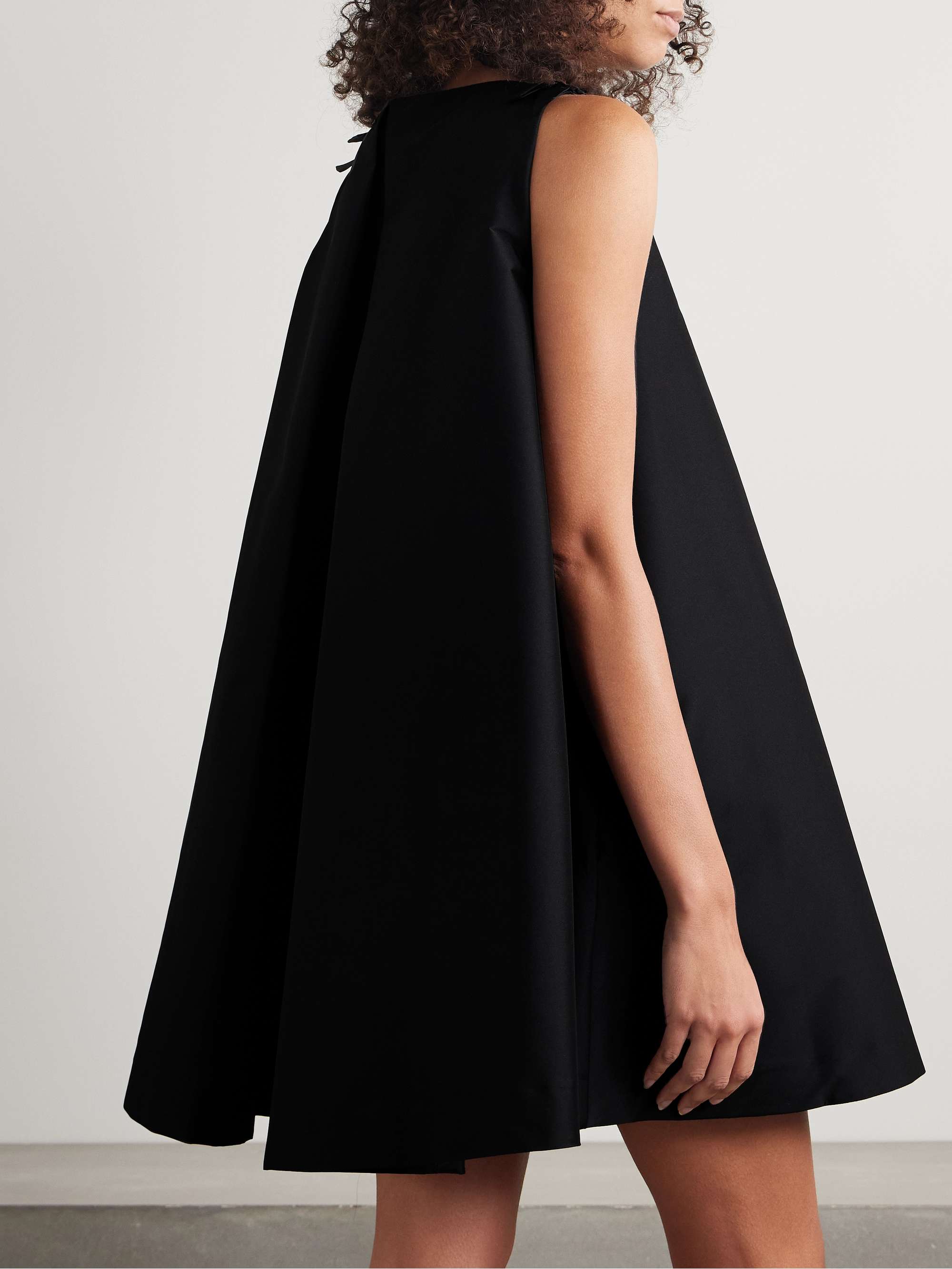 Melody bow-embellished taffeta mini dress view