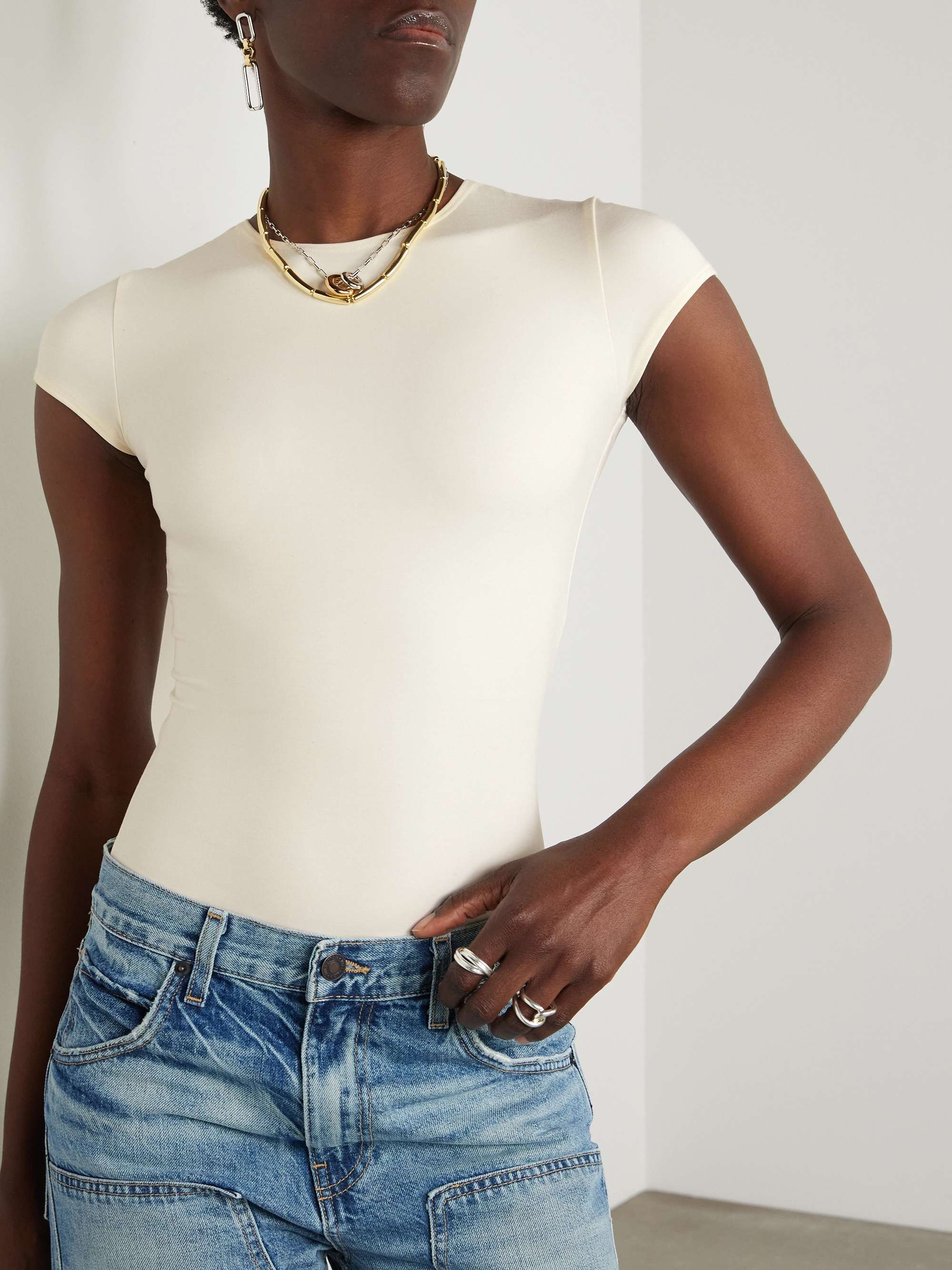 Butter Luxe stretch-Micro Modal bodysuit view