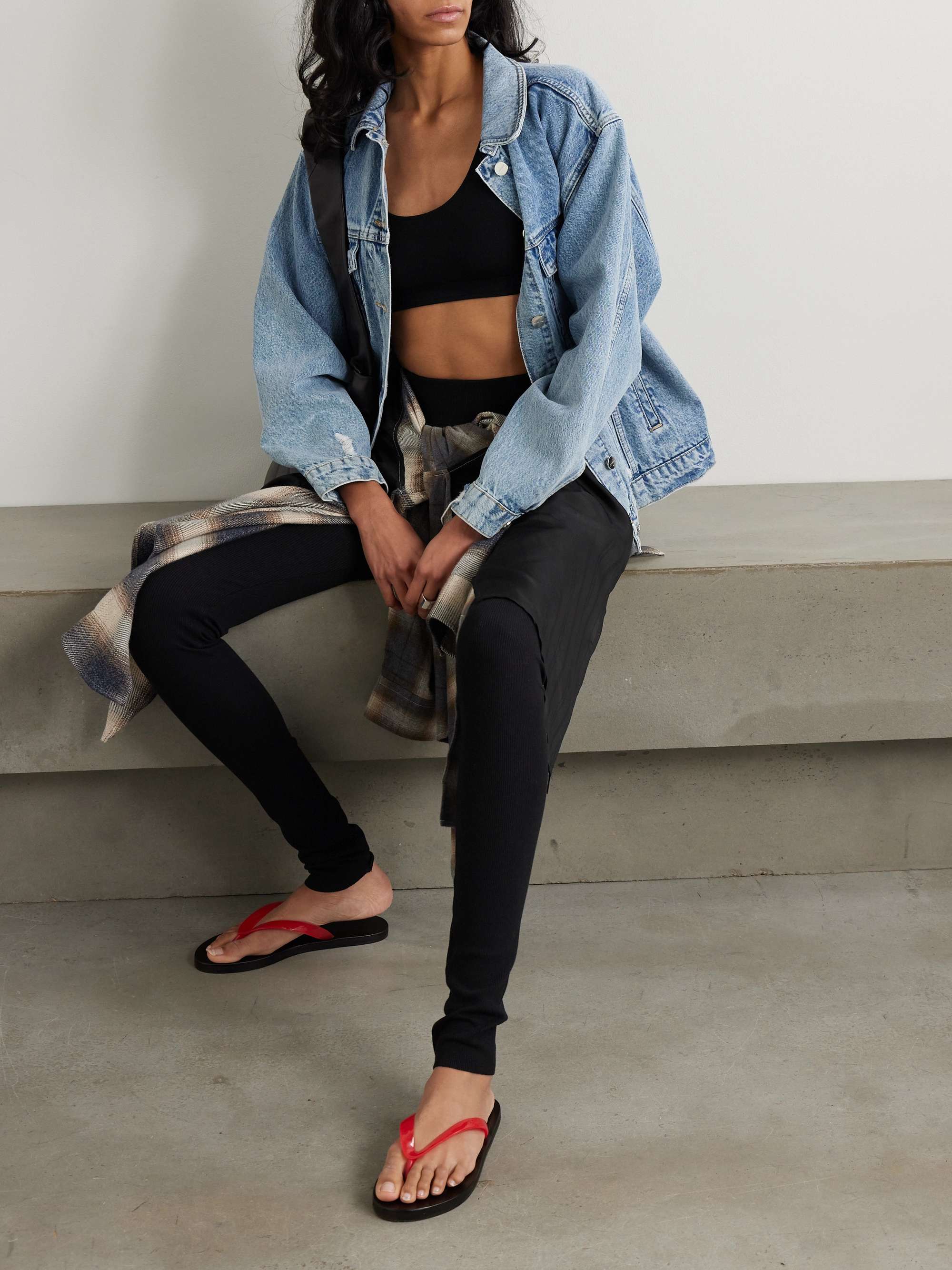Stretch sports bra view