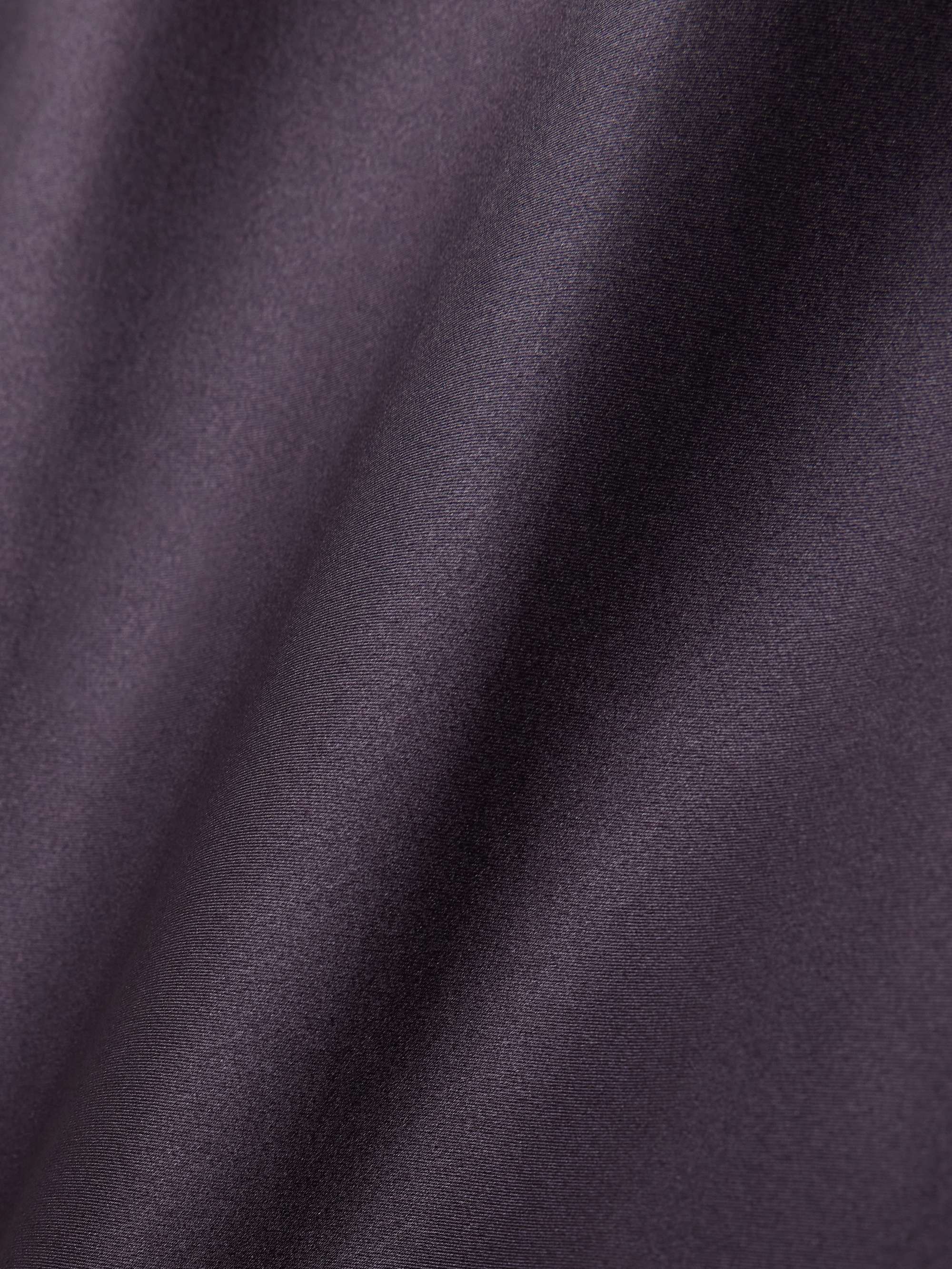 Clea silk-satin midi dress view
