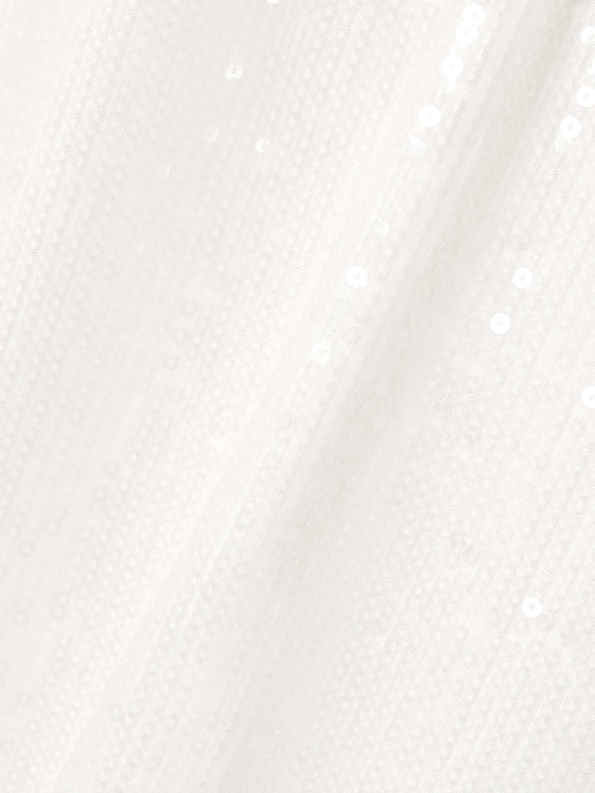 Sequined recycled-satin maxi dress view