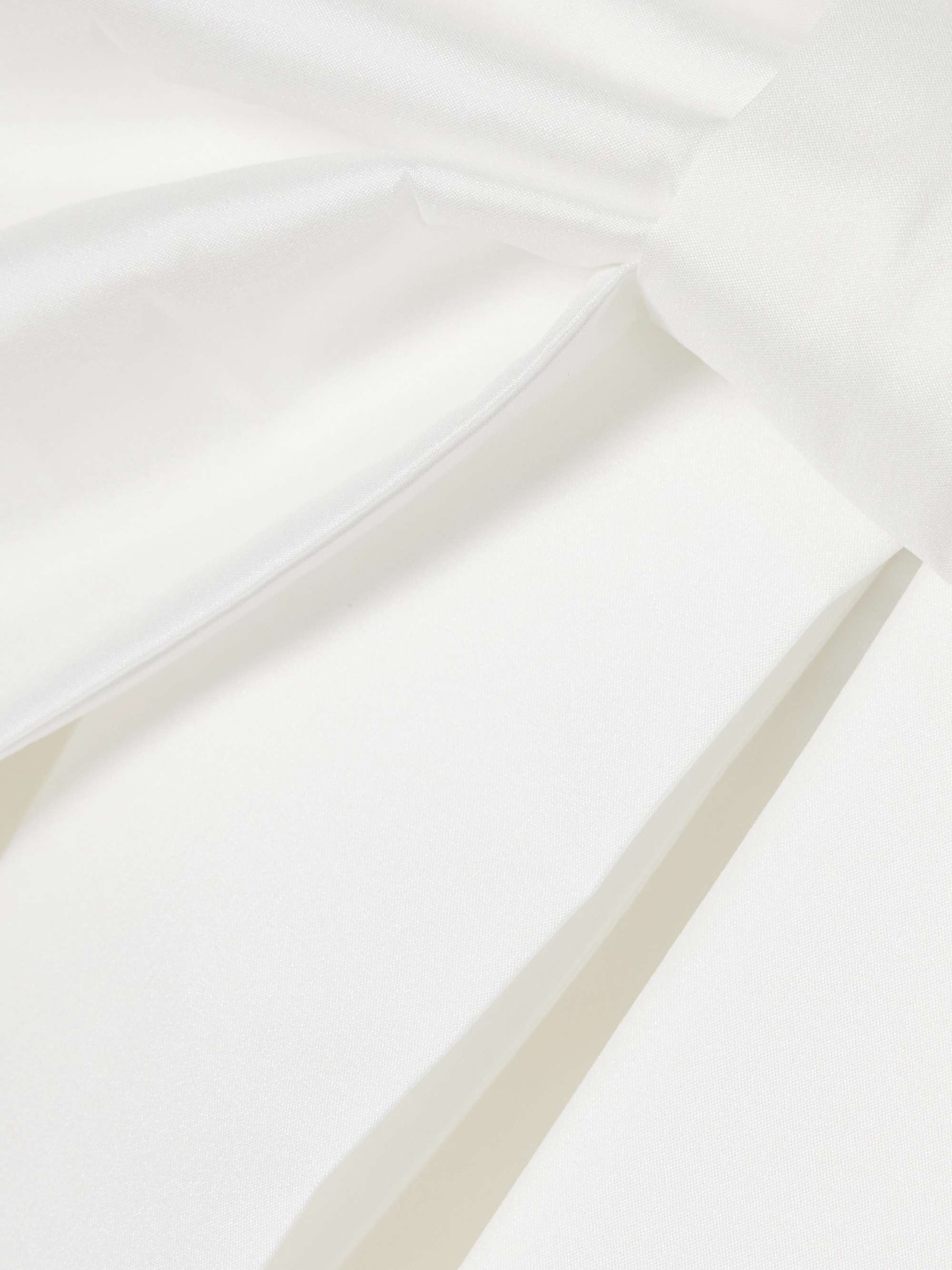 Estee bow-detailed taffeta mini dress view