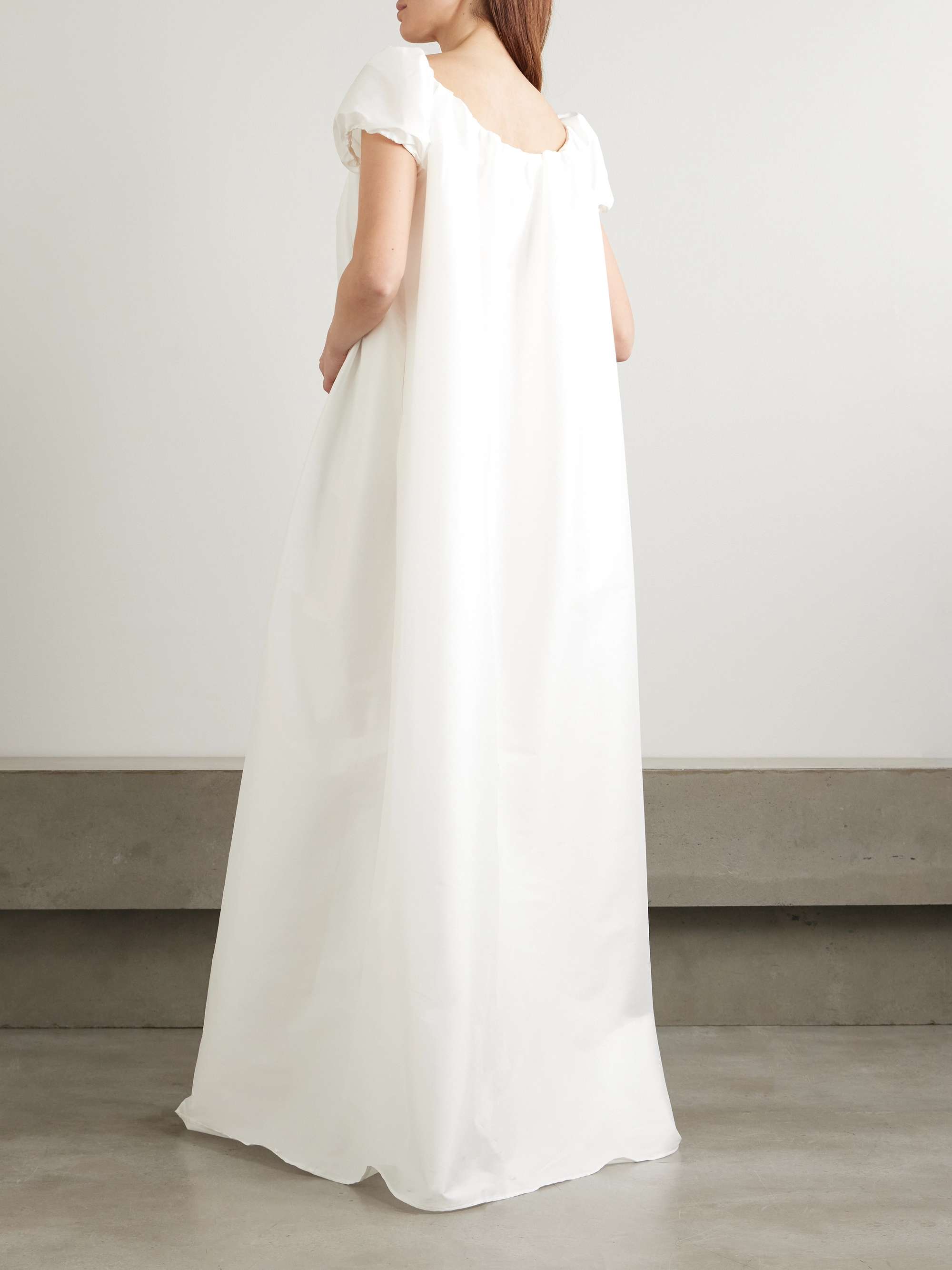 Rianne off-the-shoulder taffeta gown view