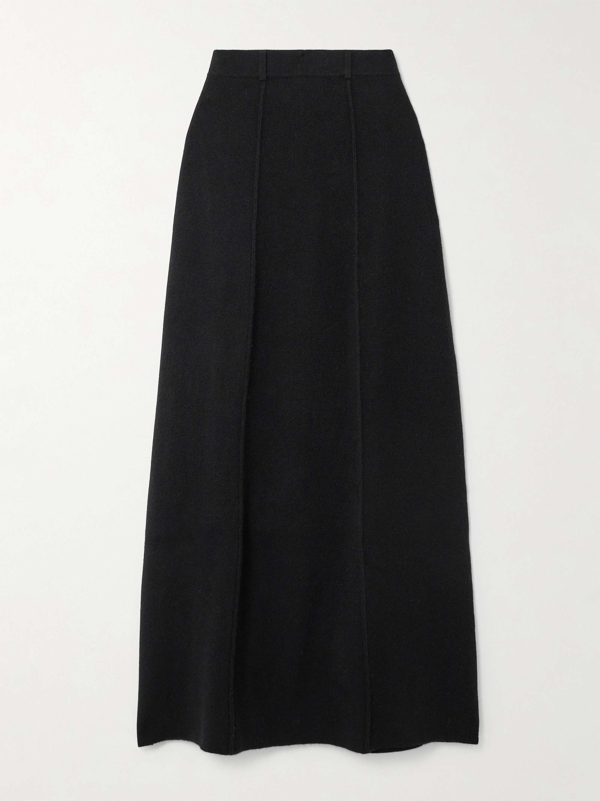 Ameline organic cashmere maxi skirt view