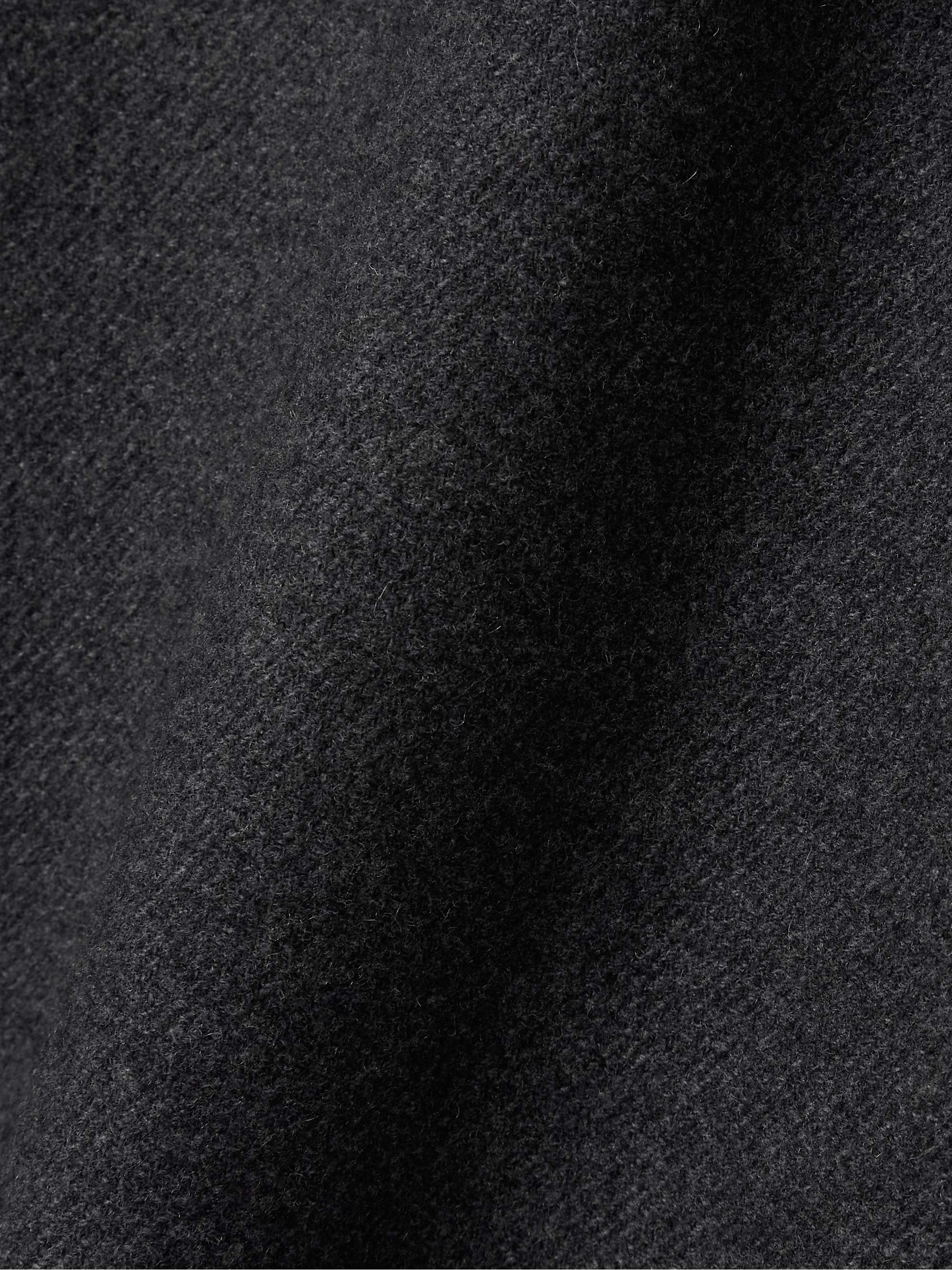 Amor wool-blend twill midi dress view