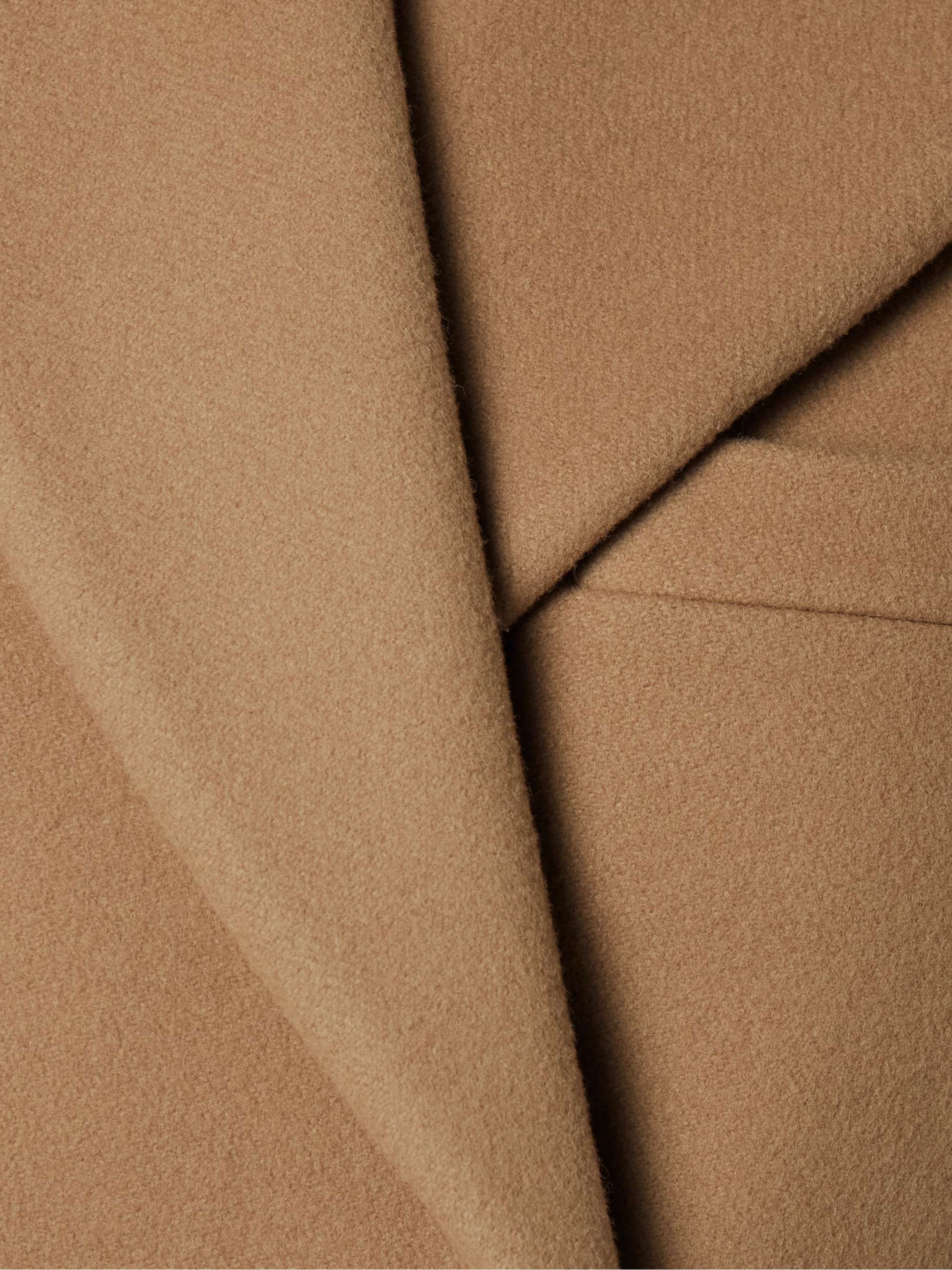 Duras double-breasted wool coat view