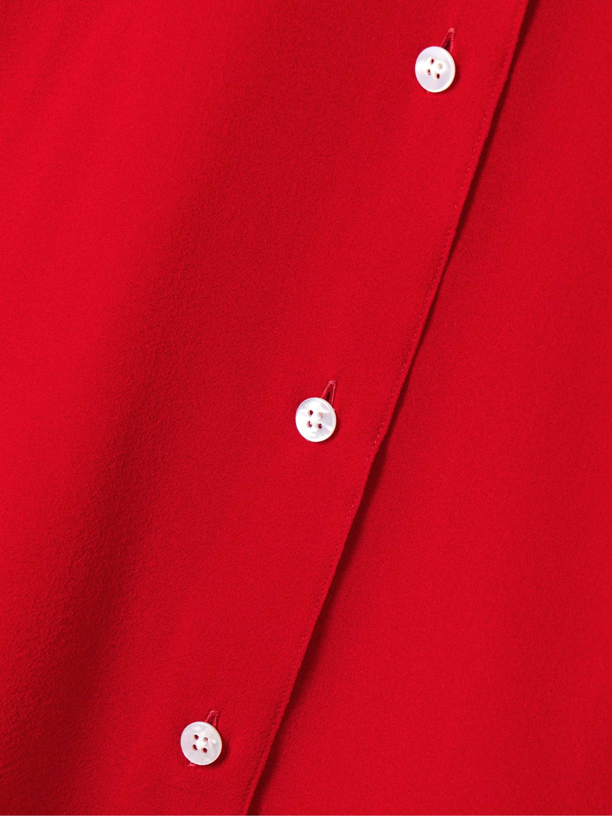 Elia brushed stretch-silk shirt view