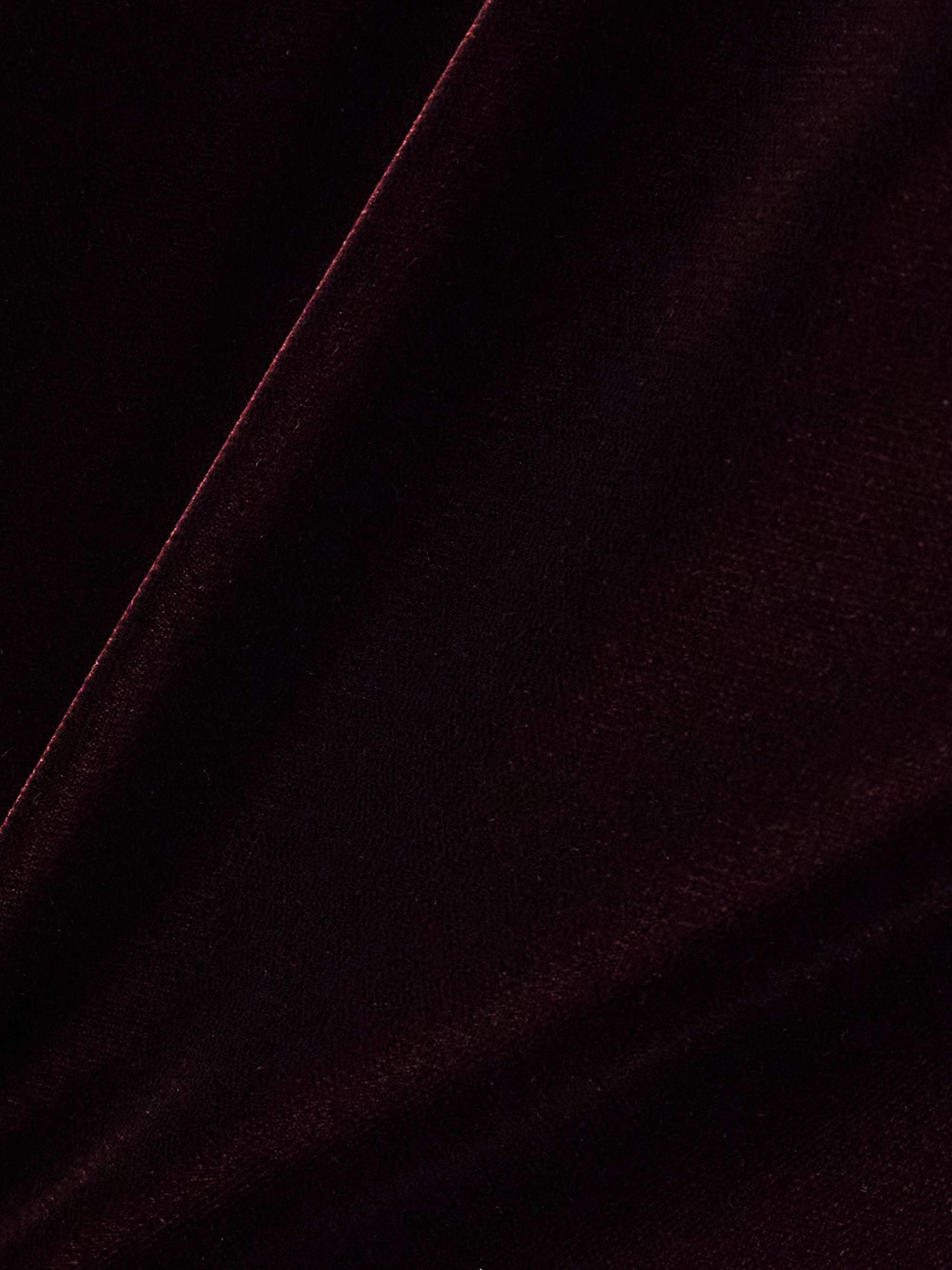Velvet skirt view