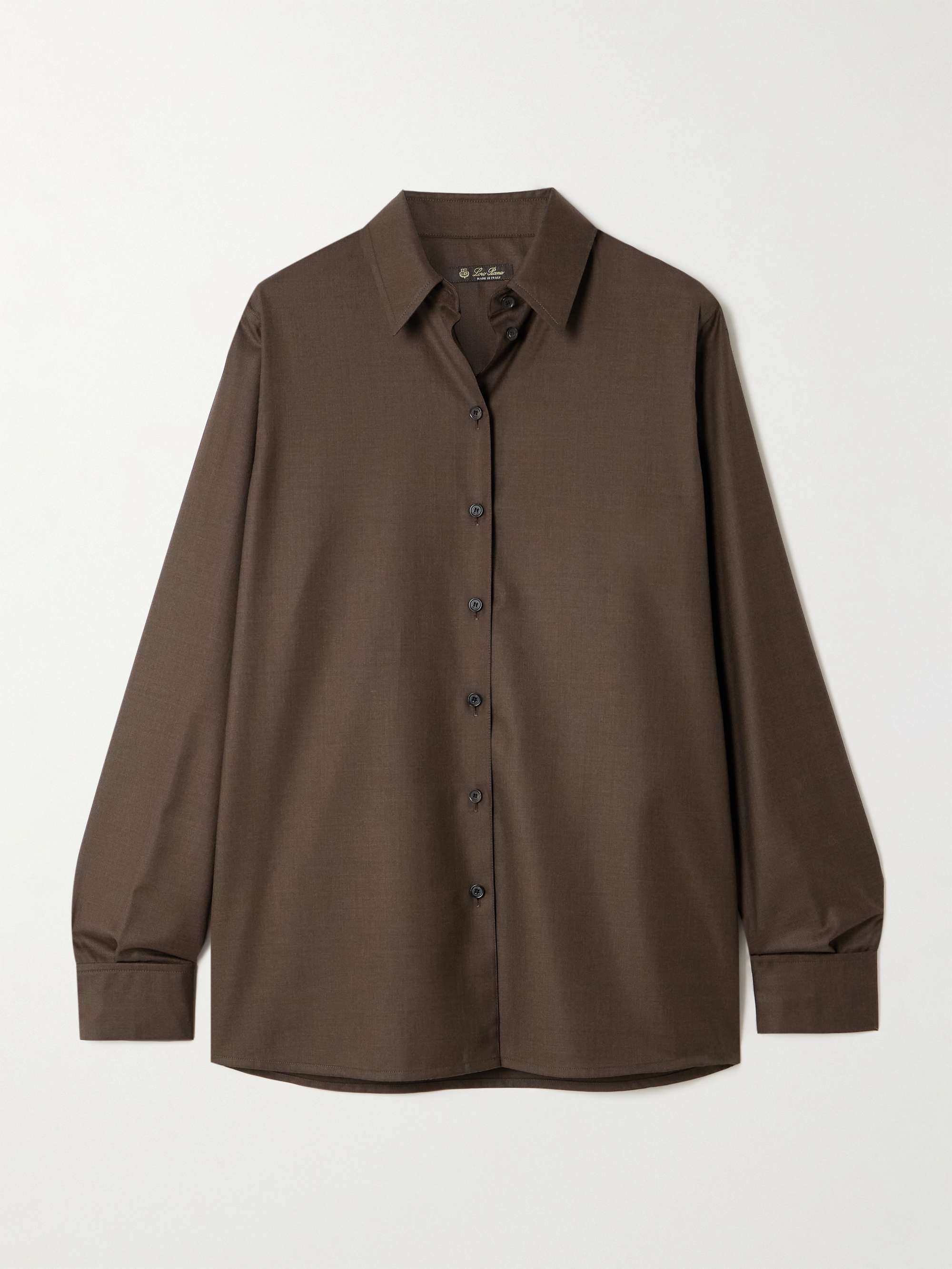 Emma wool shirt view