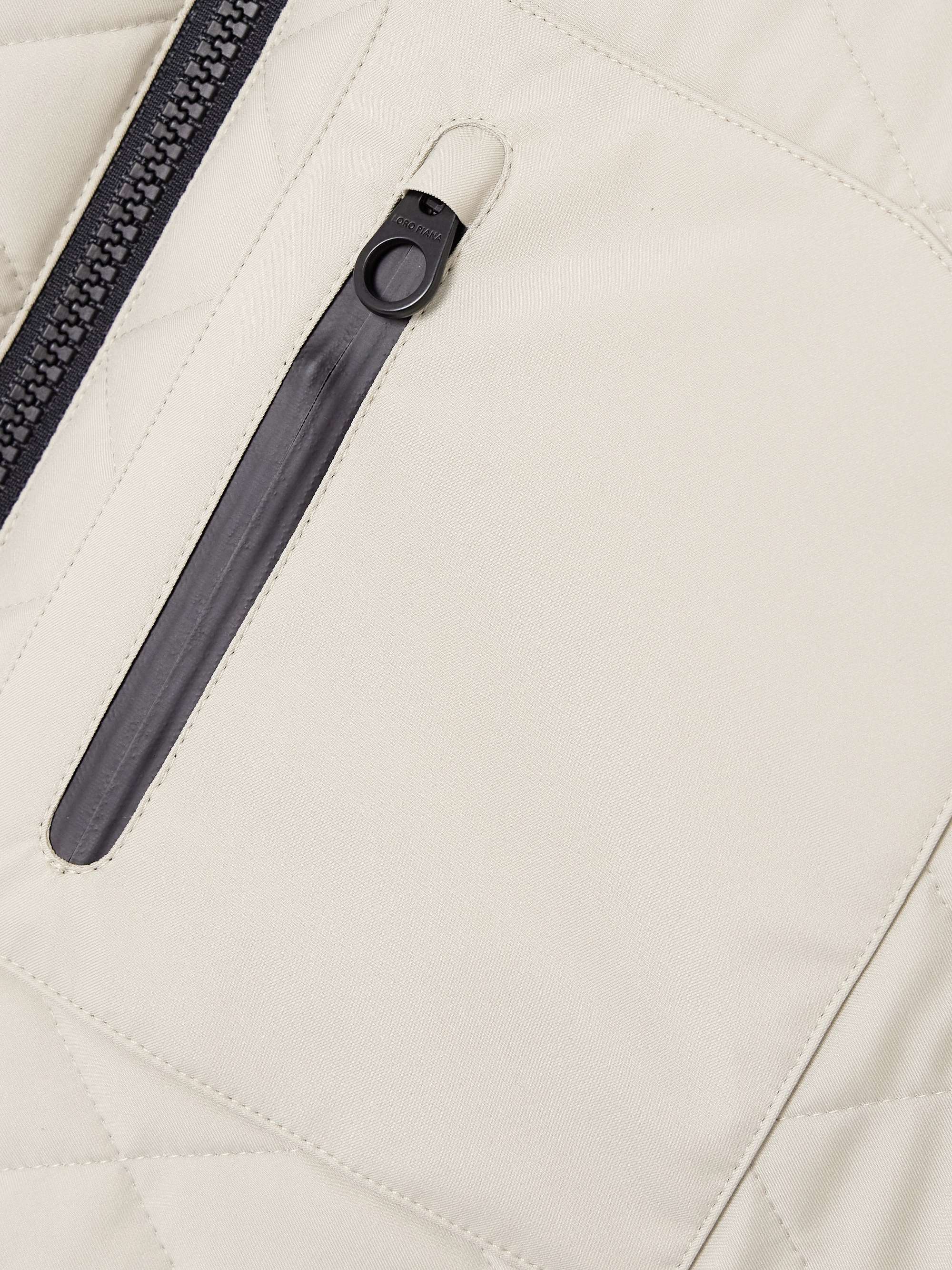 Denali hooded quilted padded shell jacket view