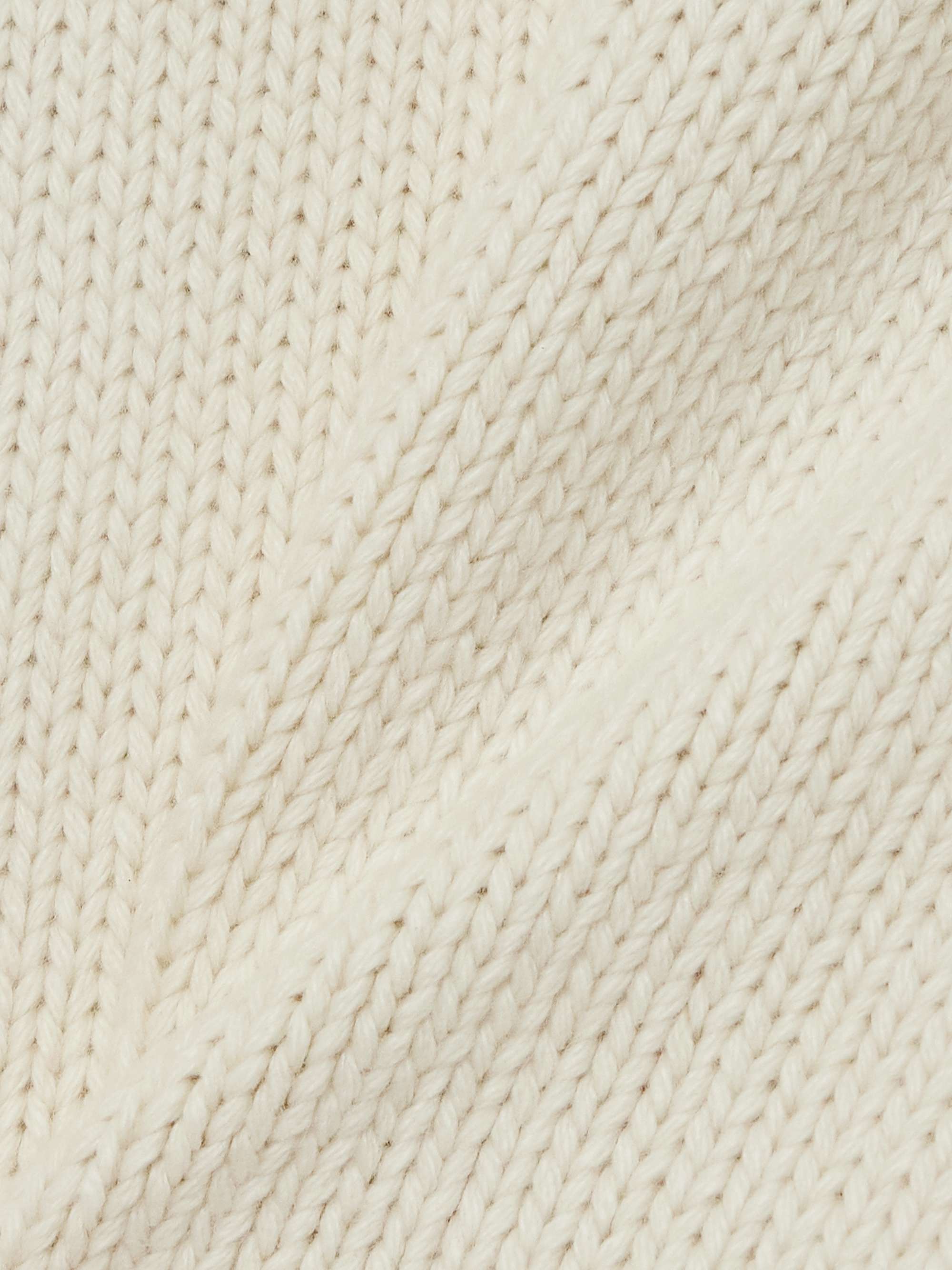 Alpe di Mera shell-trimmed cashmere sweater view